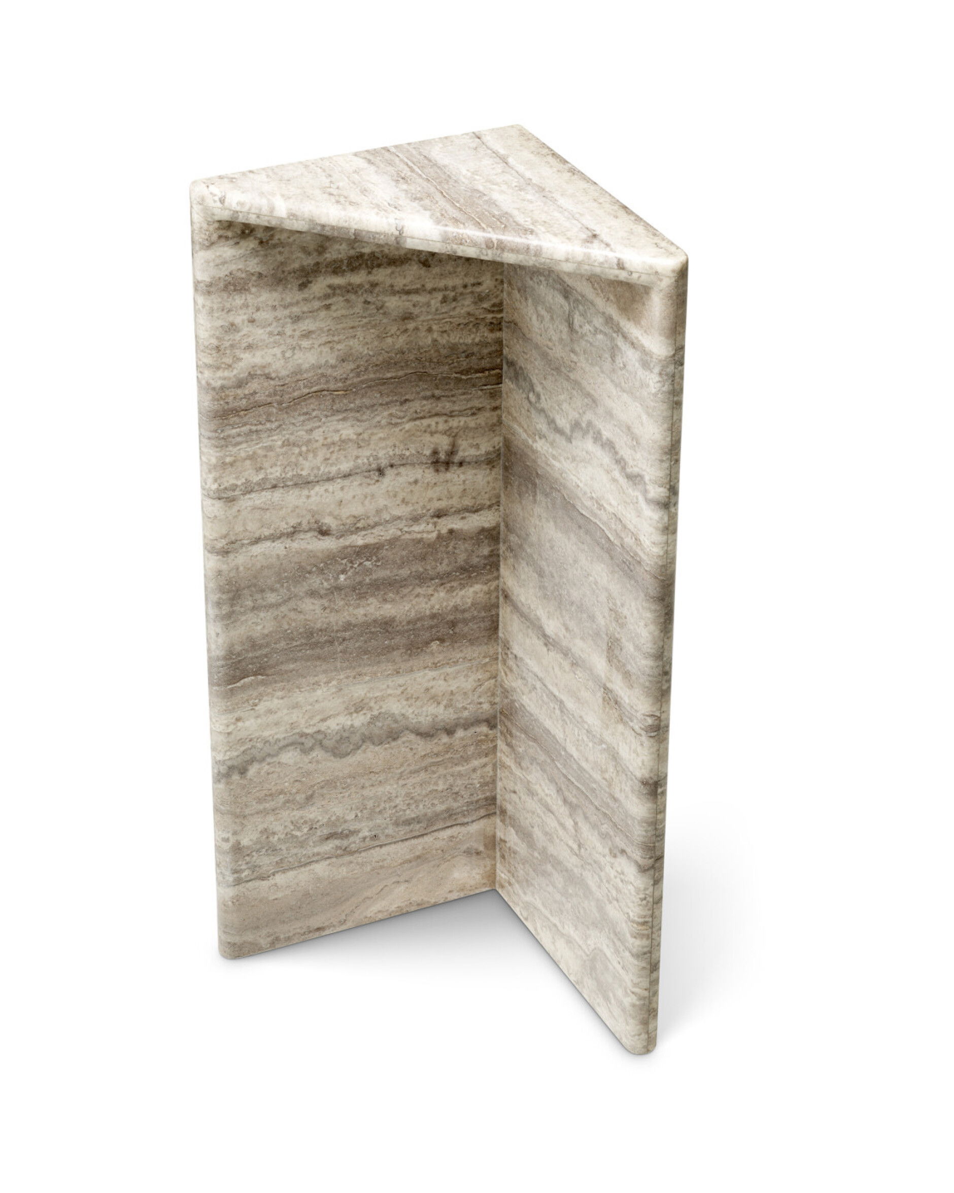 Northbridge piedestal zilver travertijn