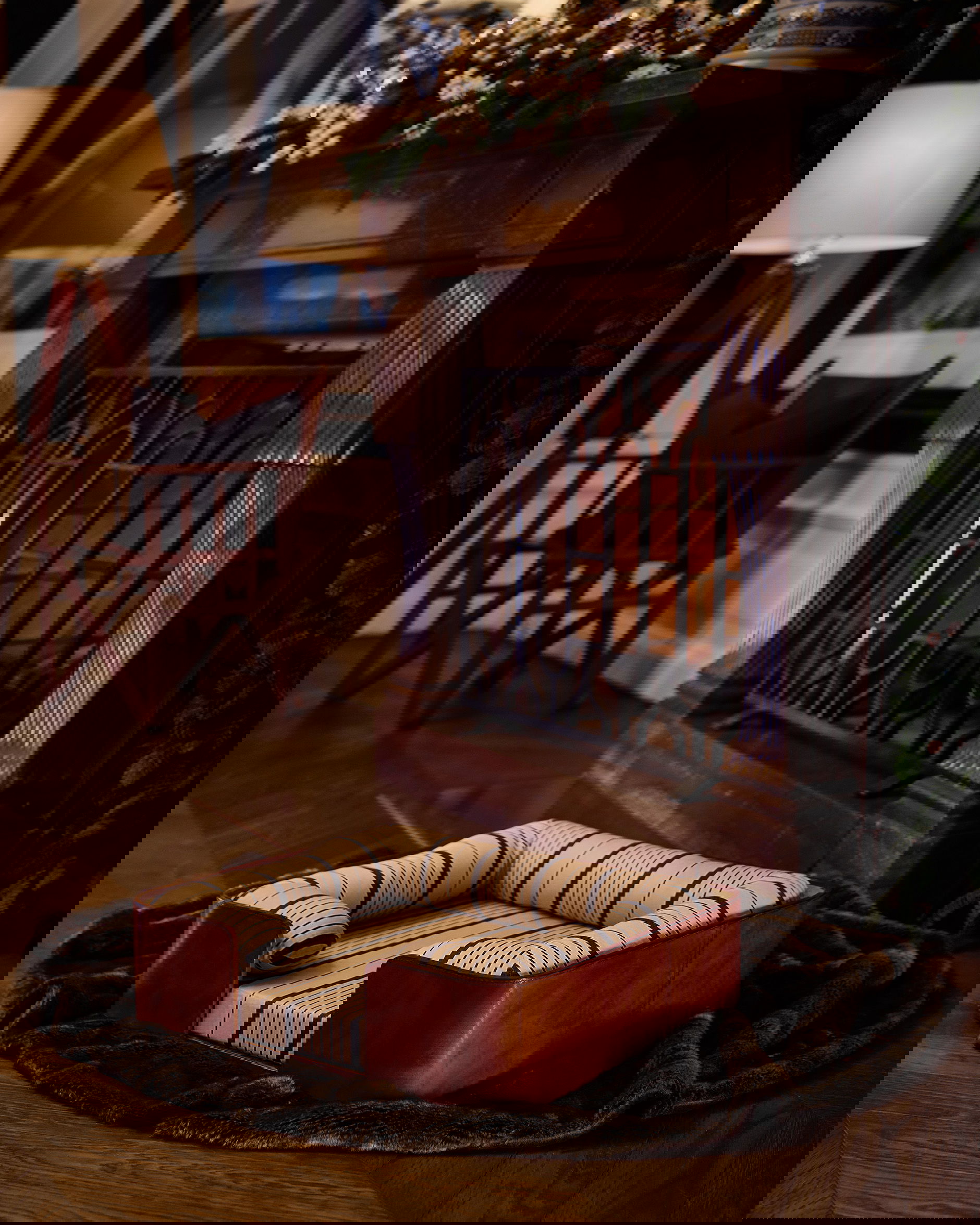 Kensington Hundebett Antibes Stripe