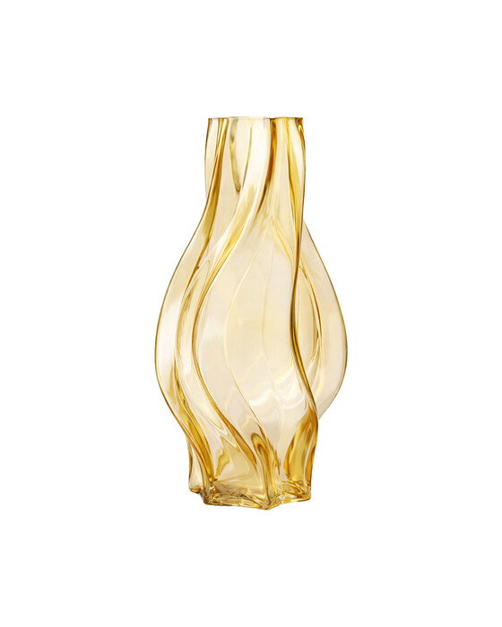 Camden glassvase gul