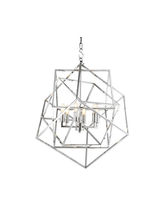 Matrix taklampa nickel