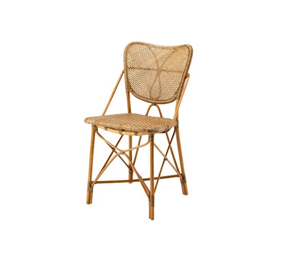 Honey Finish - Colony Dining Chair White