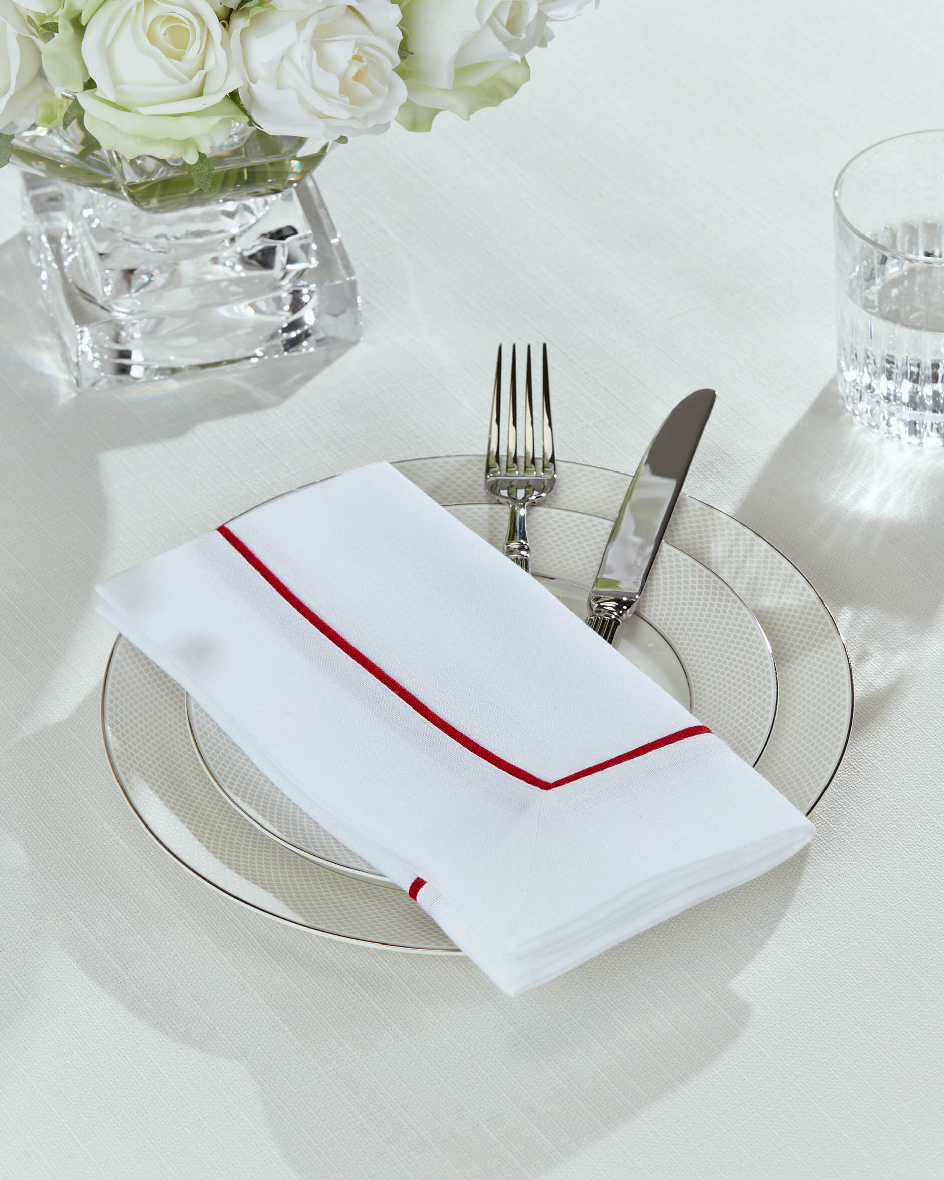 Castleford lautasliina valkoinen