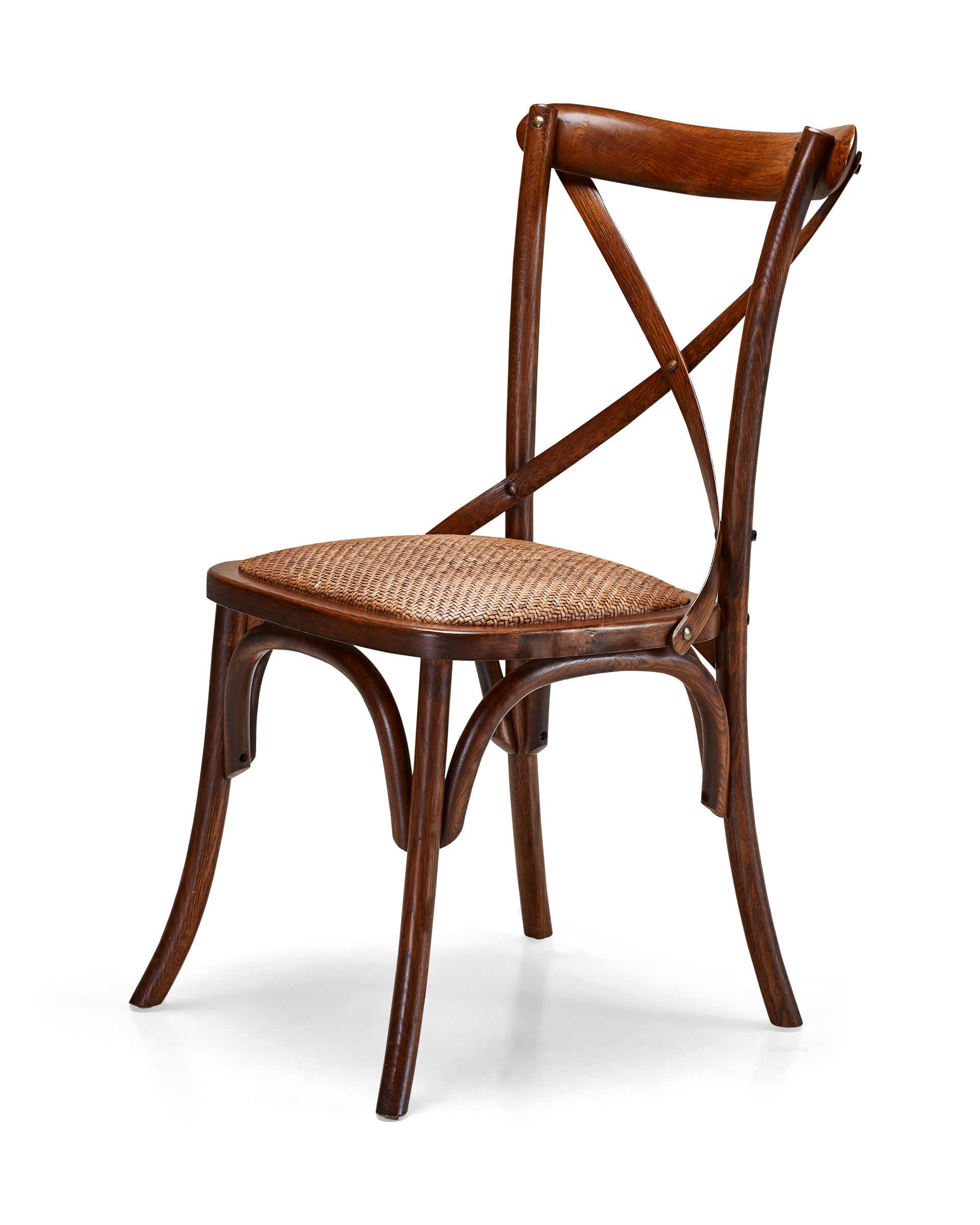 Newport Cross matstol rich brown