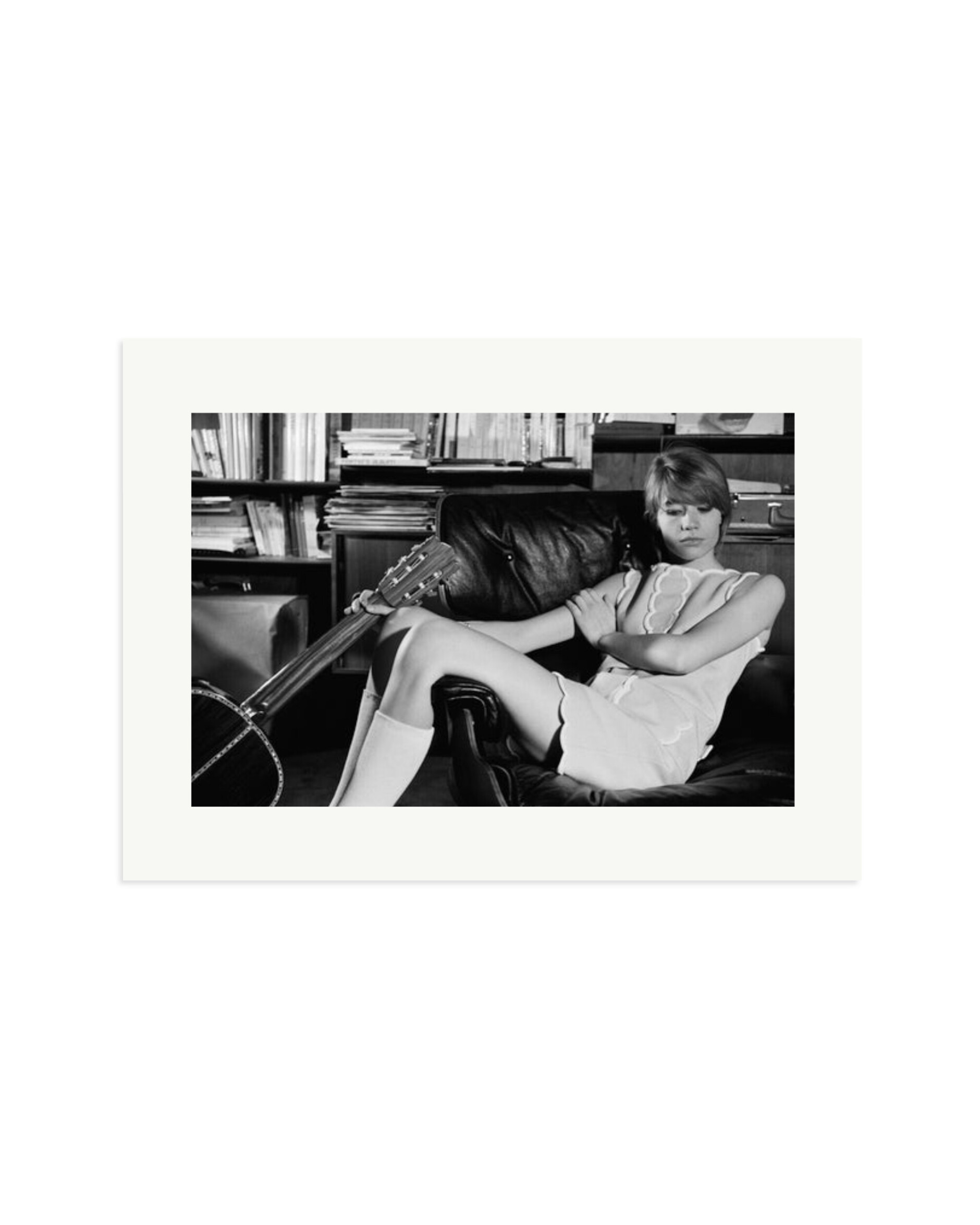 Francoise Hardy at Home Print Only / XL