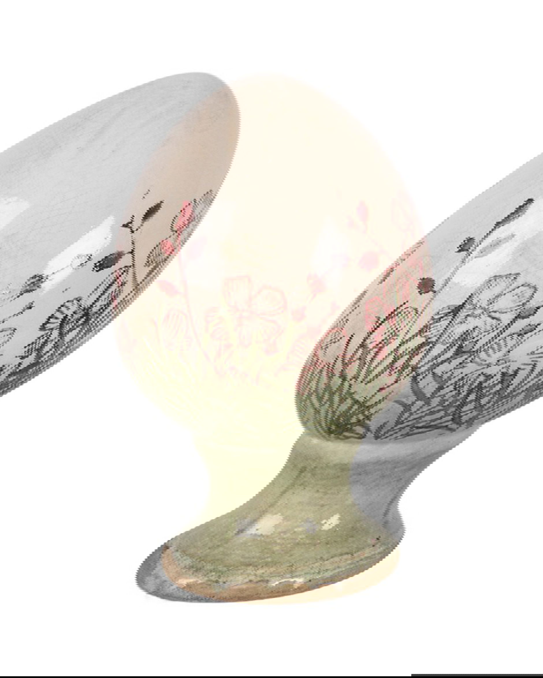 Meadow keramisch ei op voet