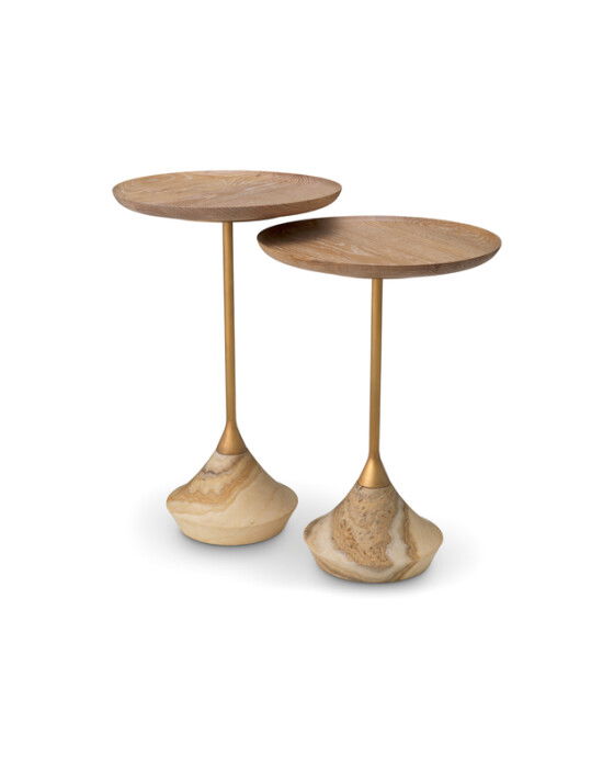 puglia sidobord beige 2-set