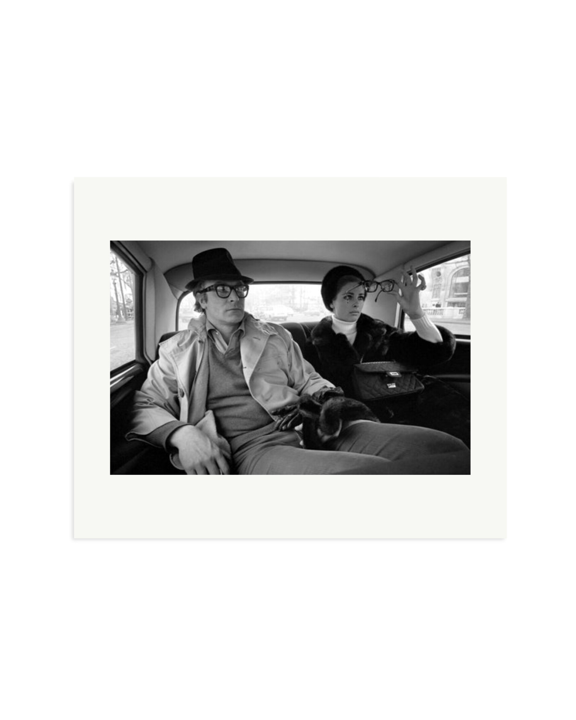 Camilla Sparv with Michael Caine Print Only / Large