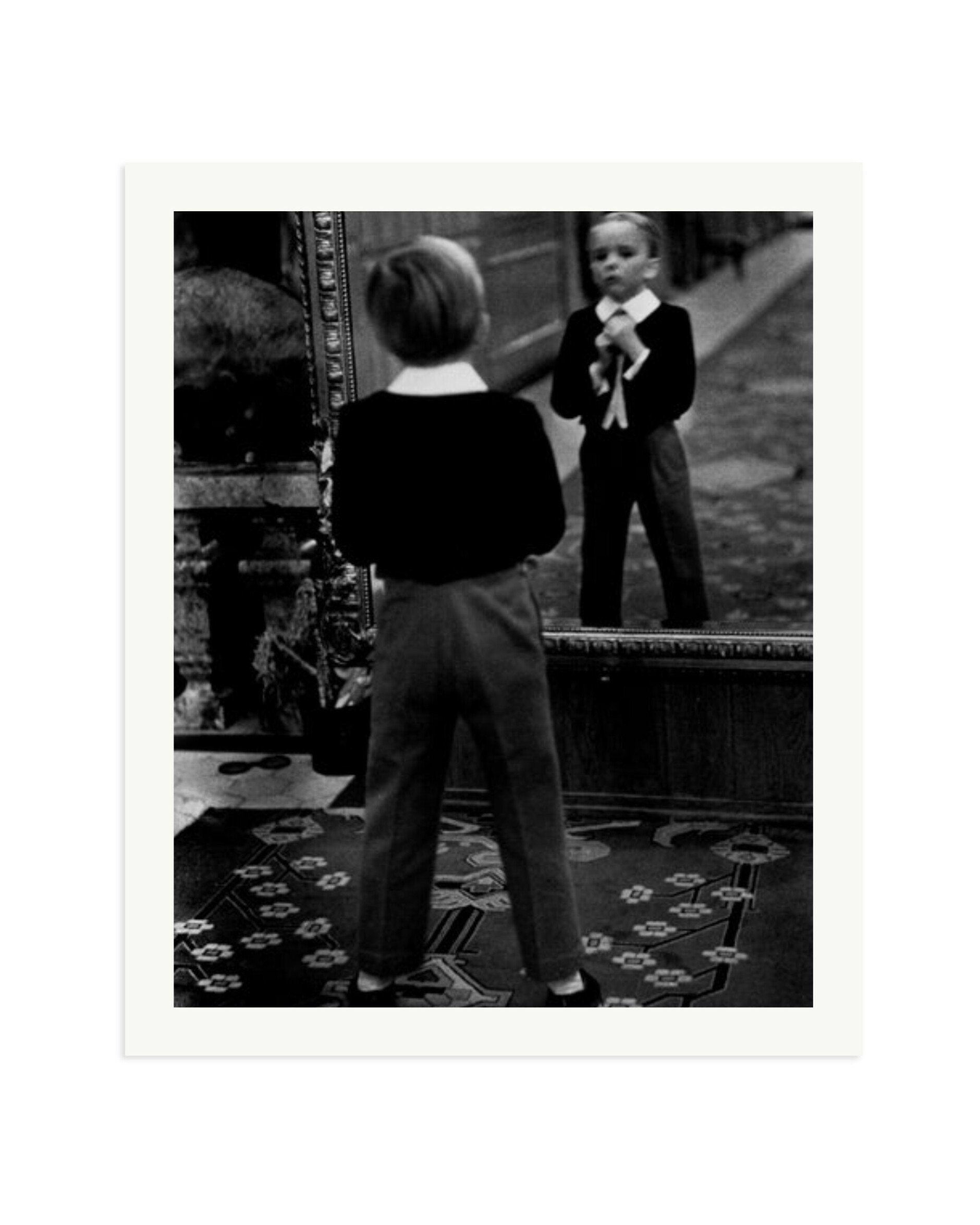 English Boy at Grand Hotel Print Only / XXL