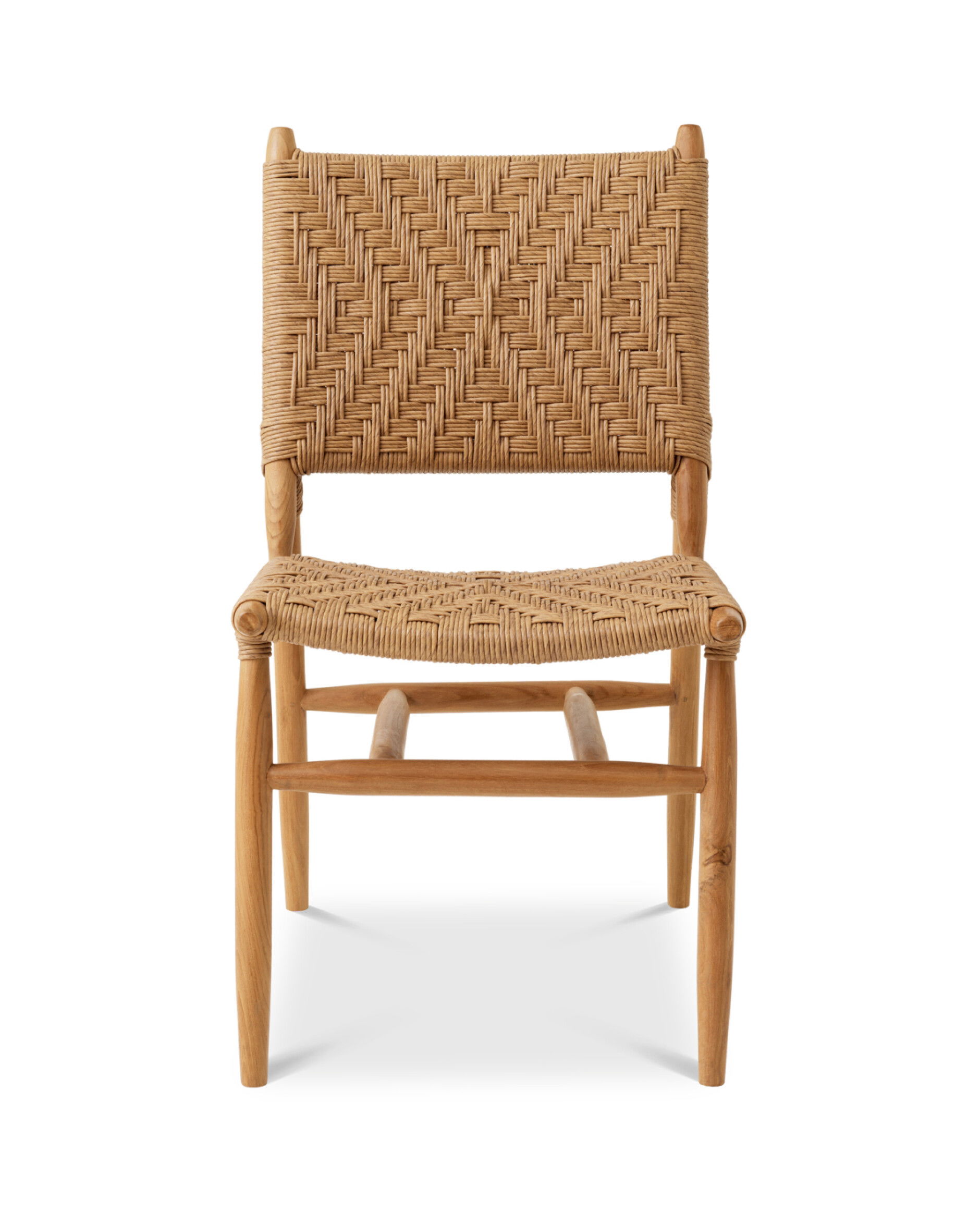 Laroc matstol natural teak 2-set