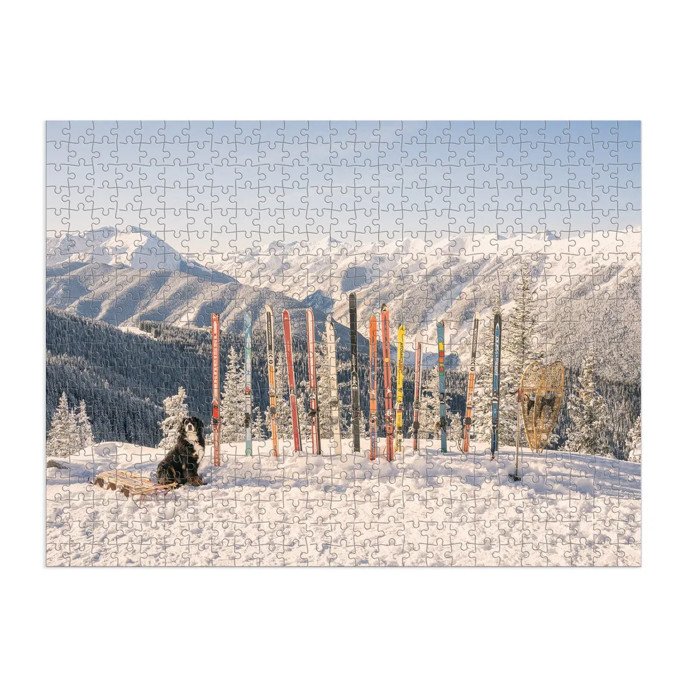 The Winter Holiday two-sided puzzle