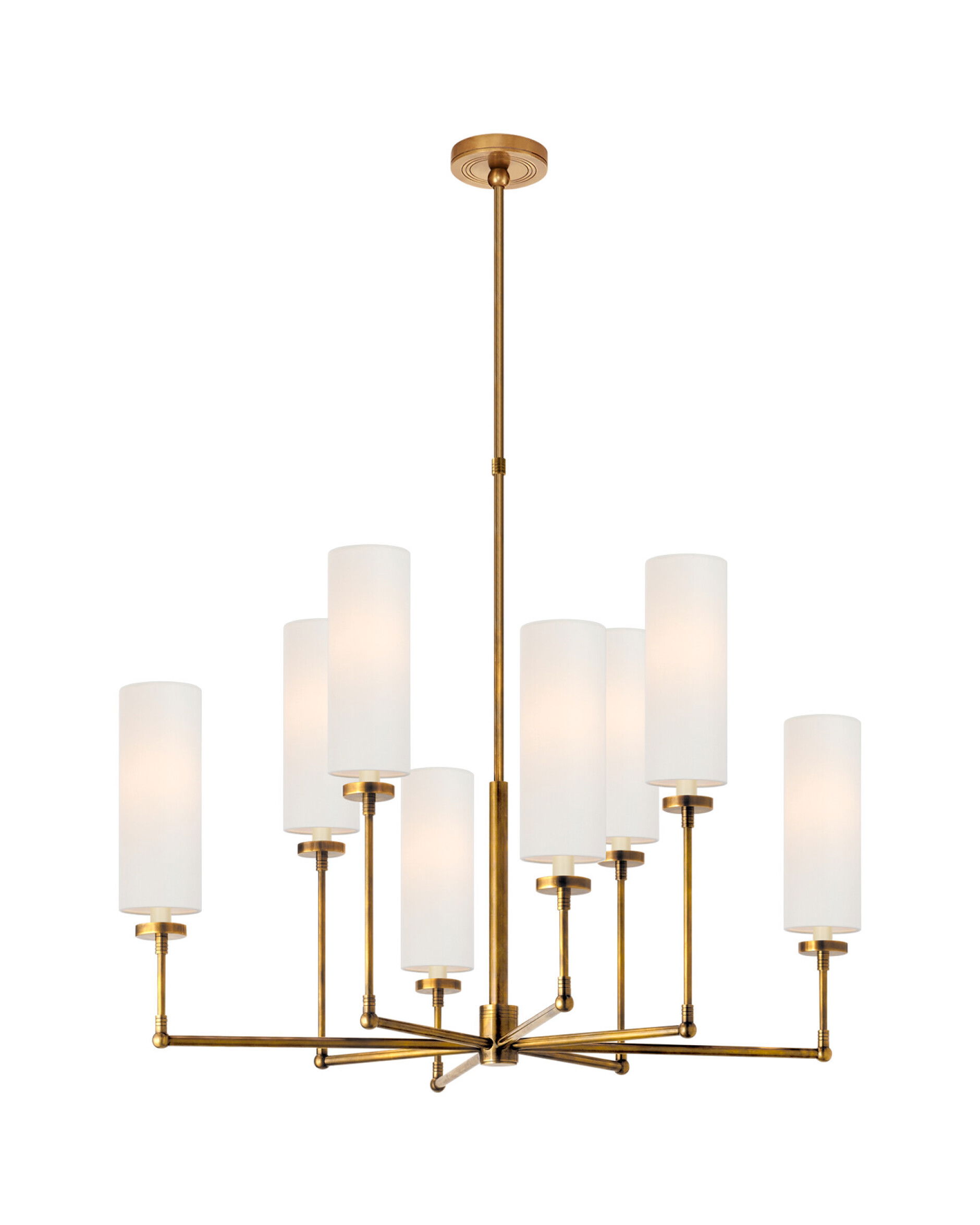 Ziyi takkrona antik mässing