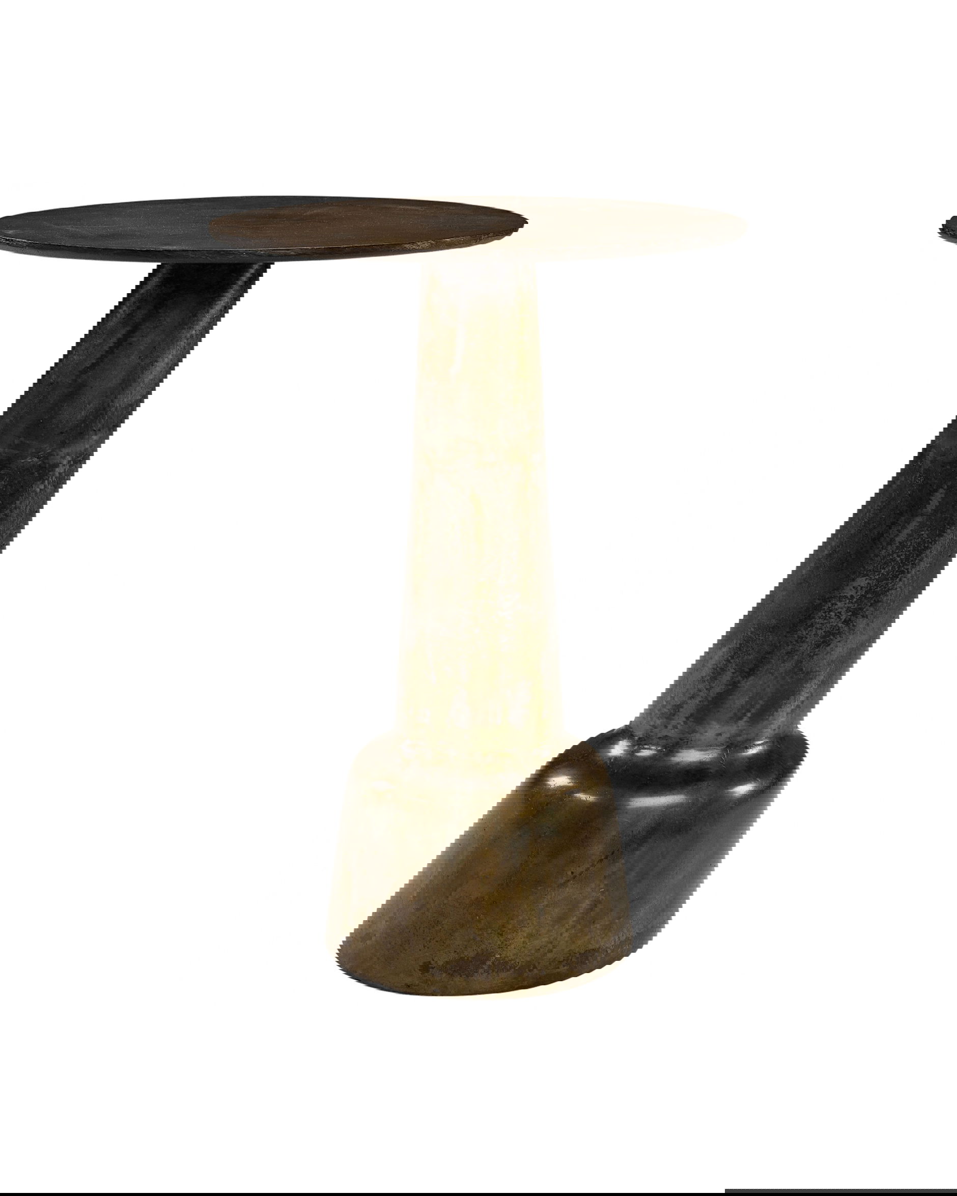 Kim sidobord antik mässing