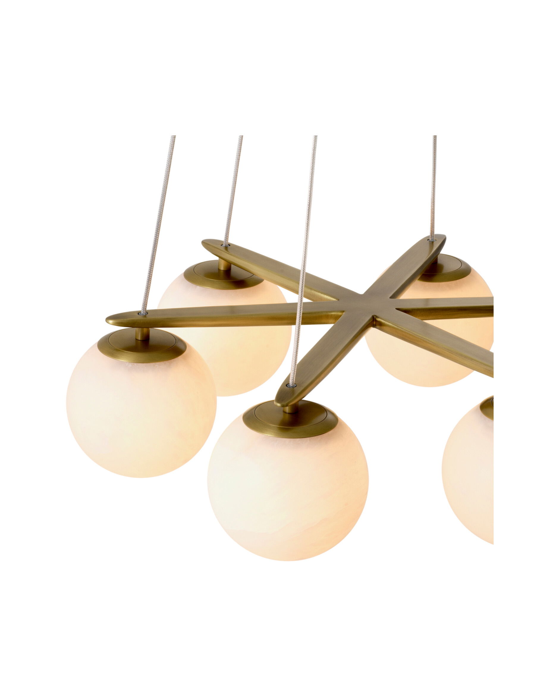 Morro takkrona antik mässing