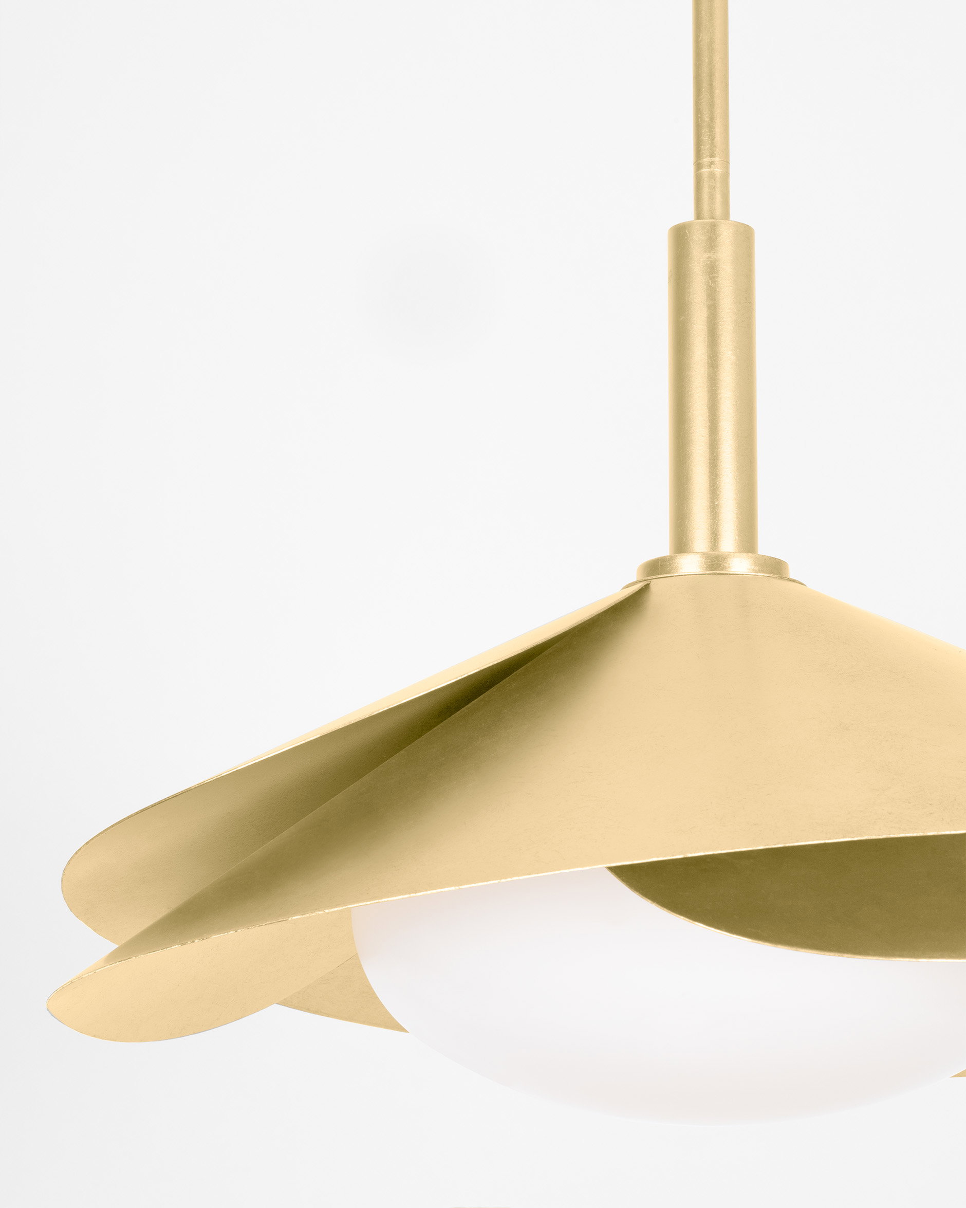 Brookhaven loftlampe vintage guld