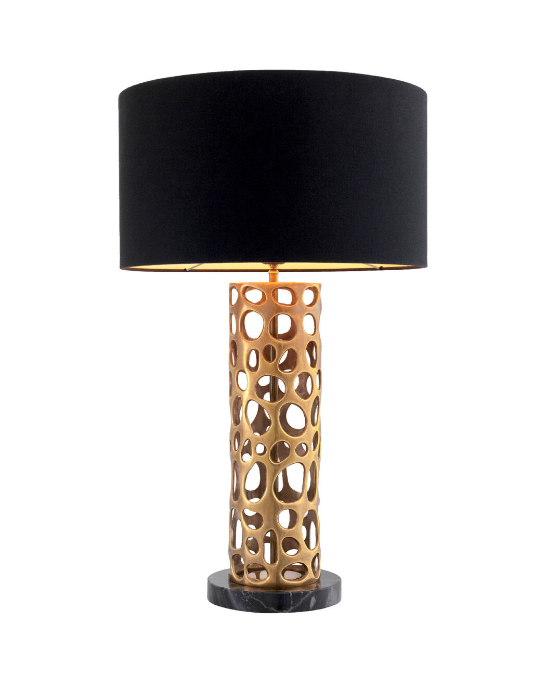 Dix tafellamp antiek messing