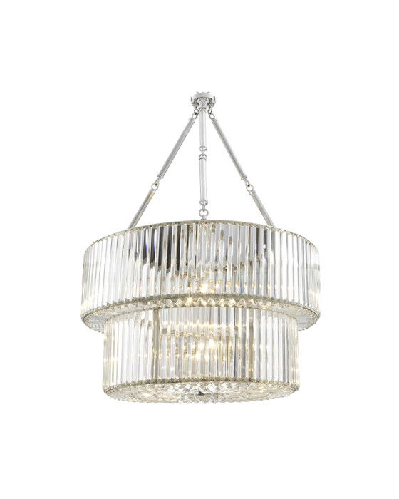 Infinity Double kristallkrona nickel