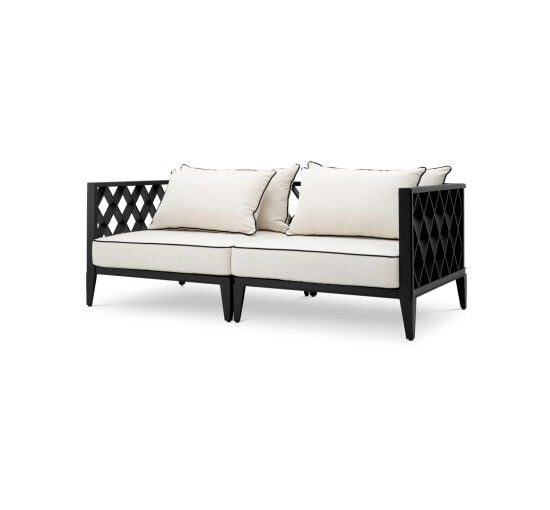 Black - Ocean Club Sofa 2-seater White