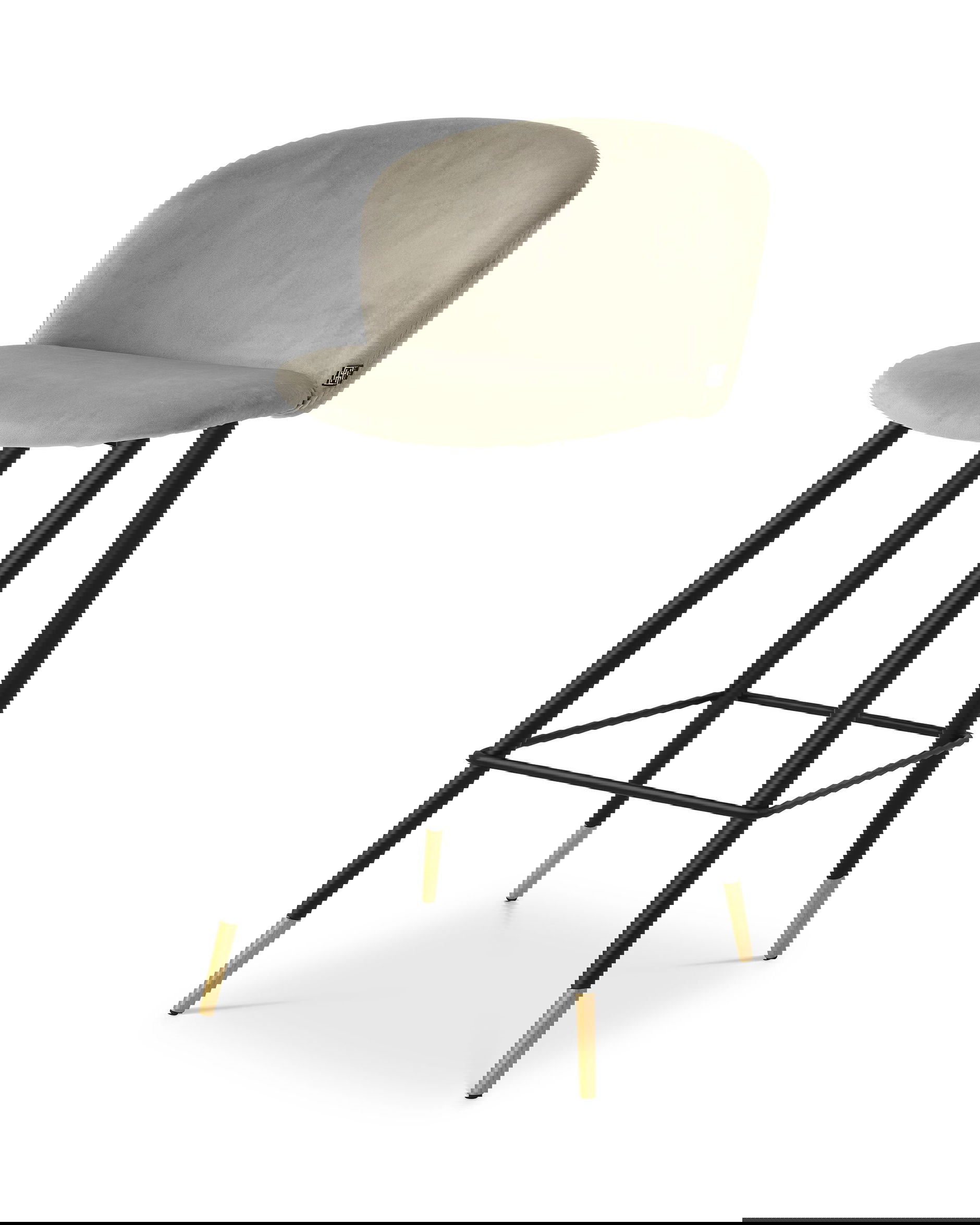 Volante barstol roche beige velvet