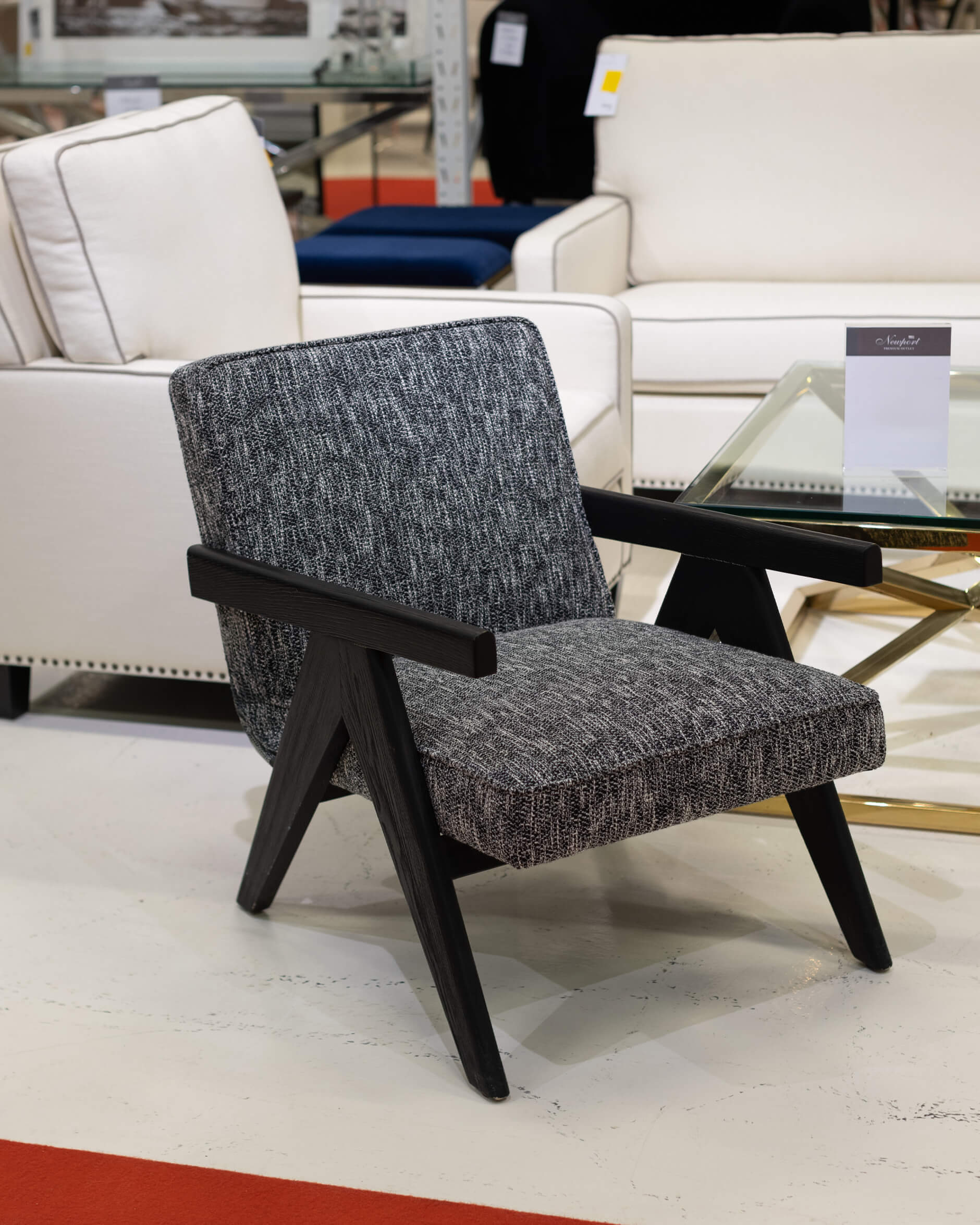 Greta stol cambon black OUTLET