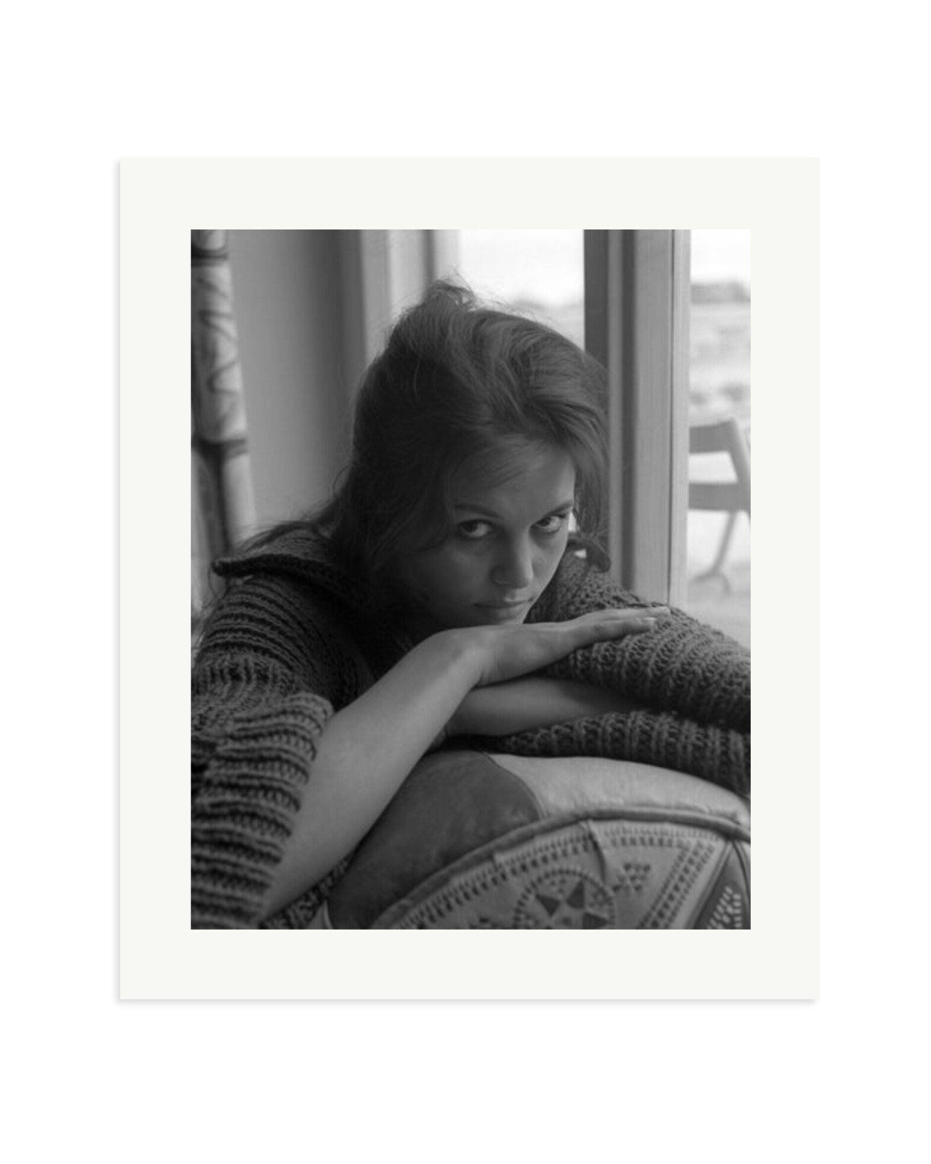 Claudia Cardinale Staring Print Only / Large