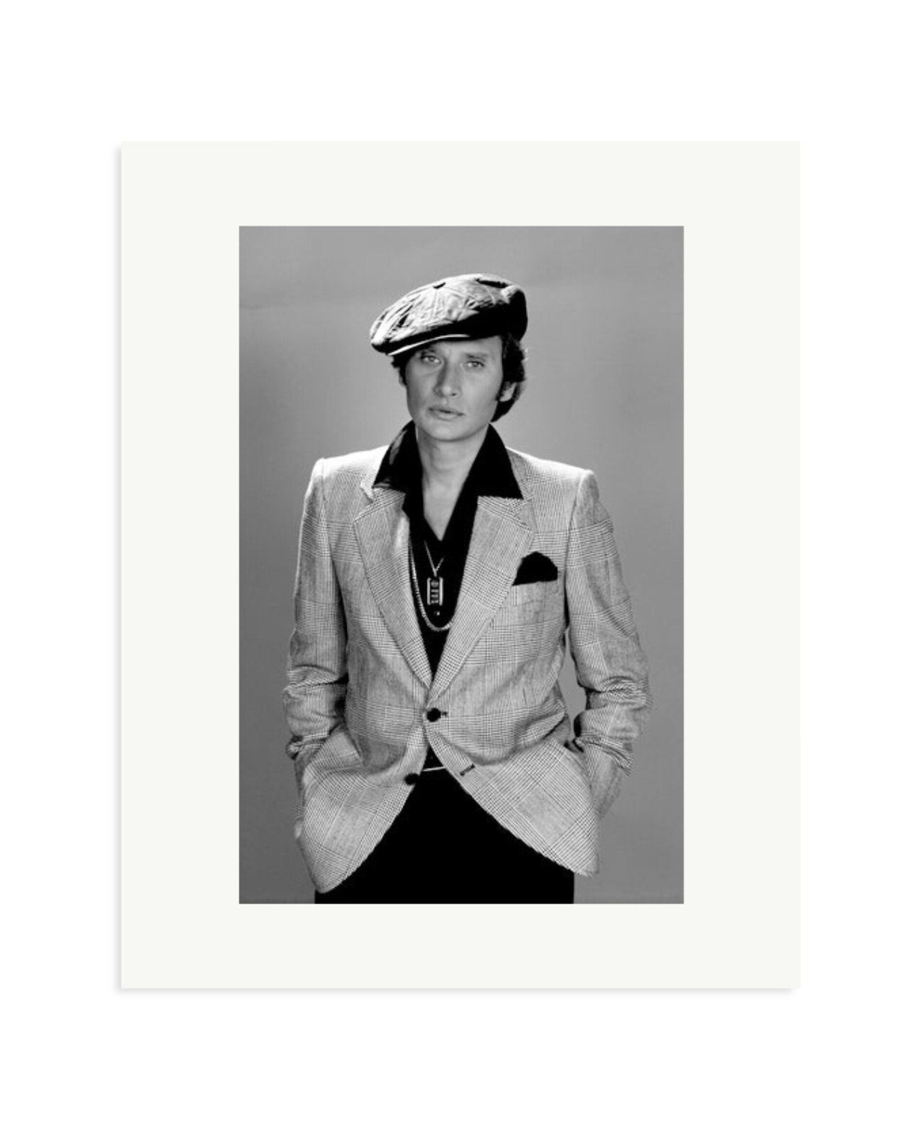 Johnny Hallyday, 1976 Print Only / Medium