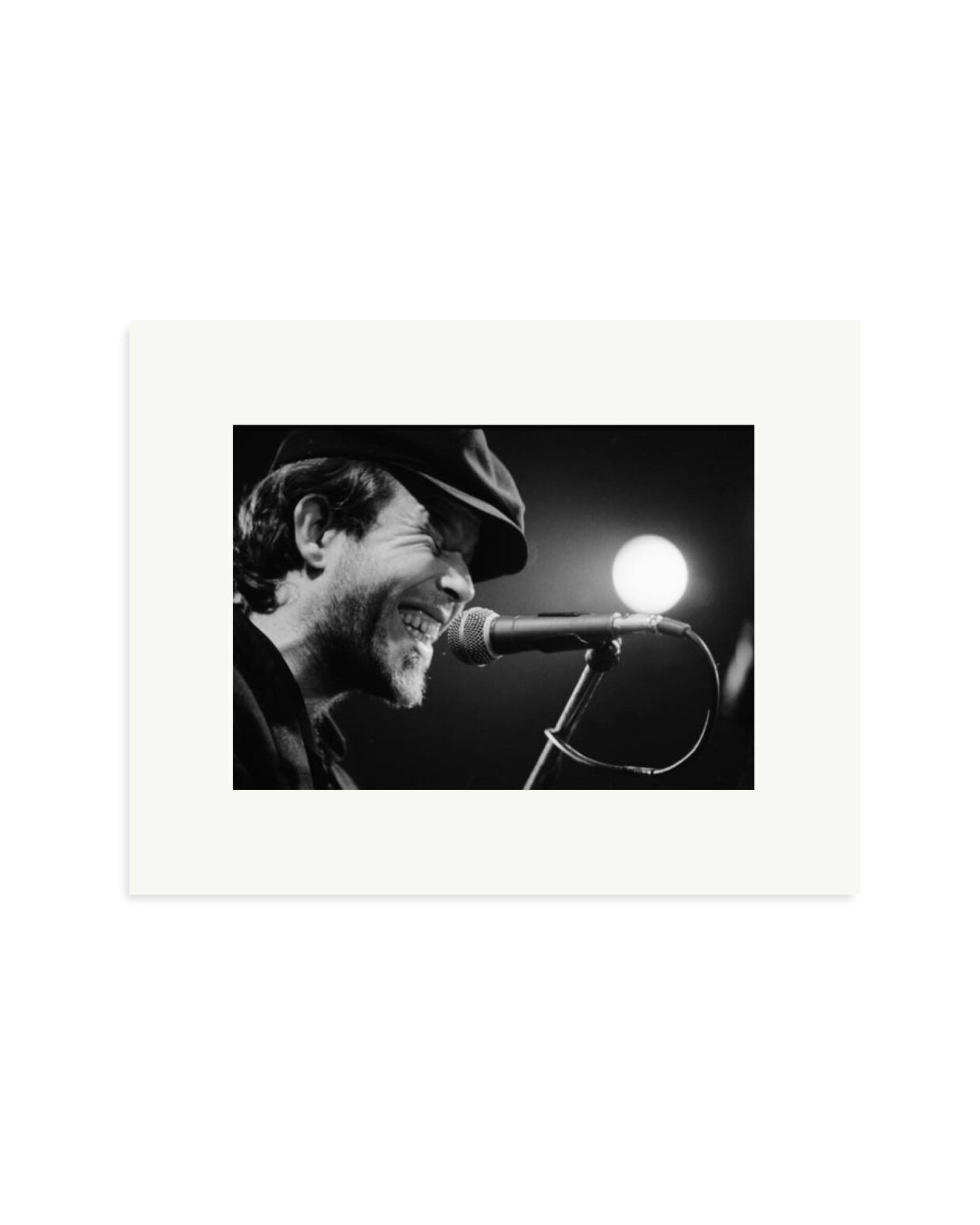 Tom Waits at the Cleveland Agora Club Print Only / Small