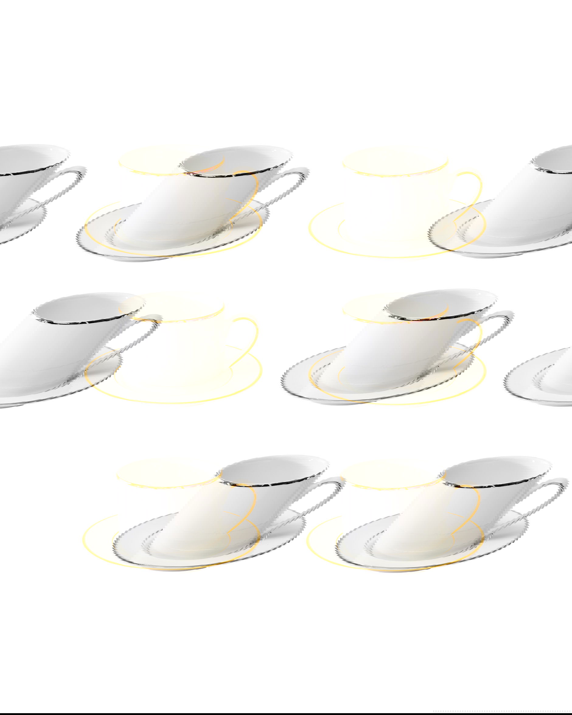 Fairmont kaffekopp vit 6-pack