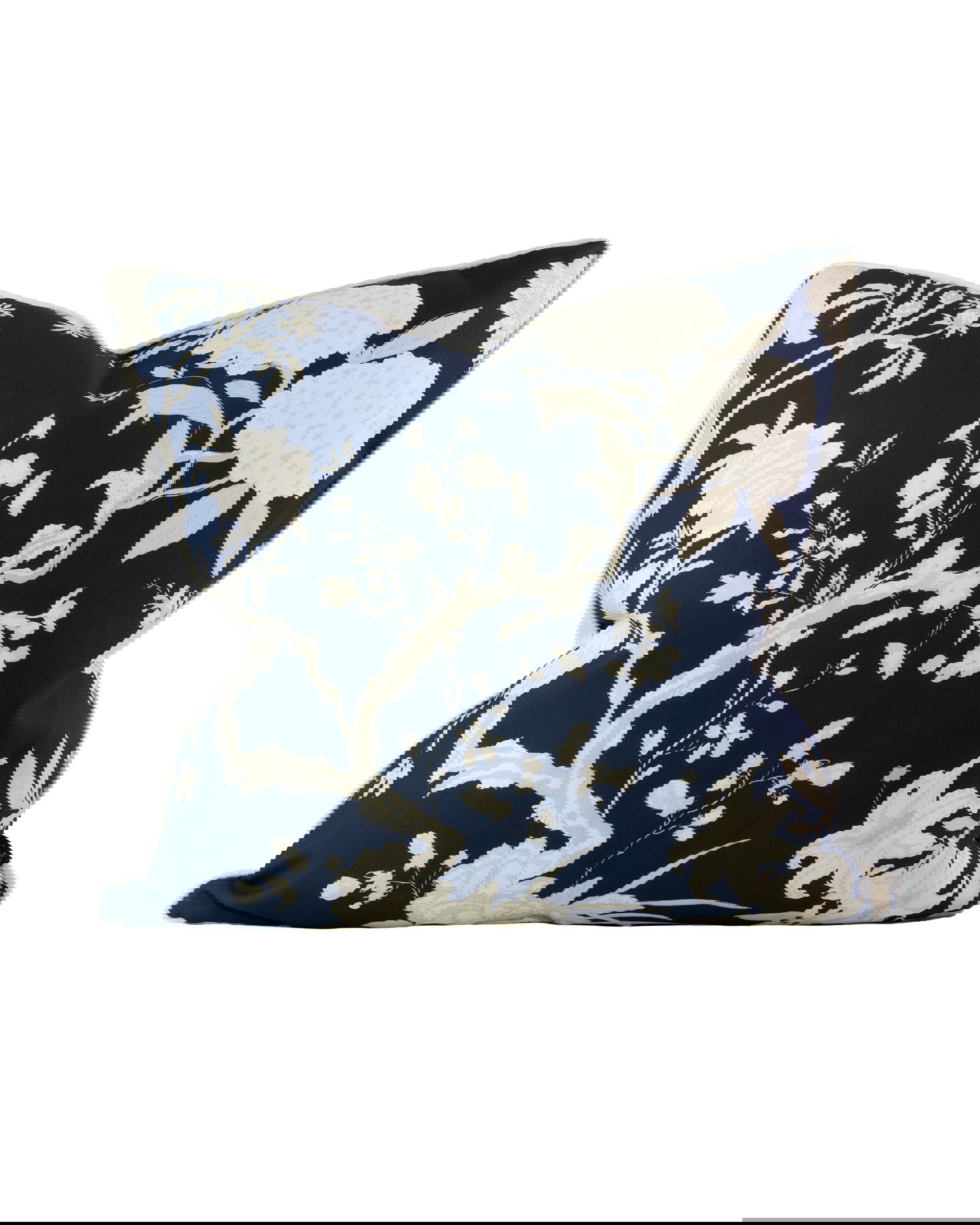 Tea House Floral kuddfodral blå