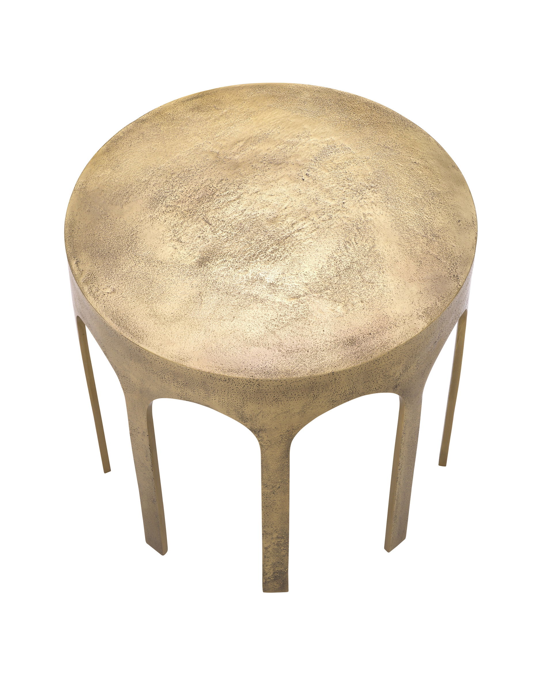 Gardini Side Table Vintage Brass