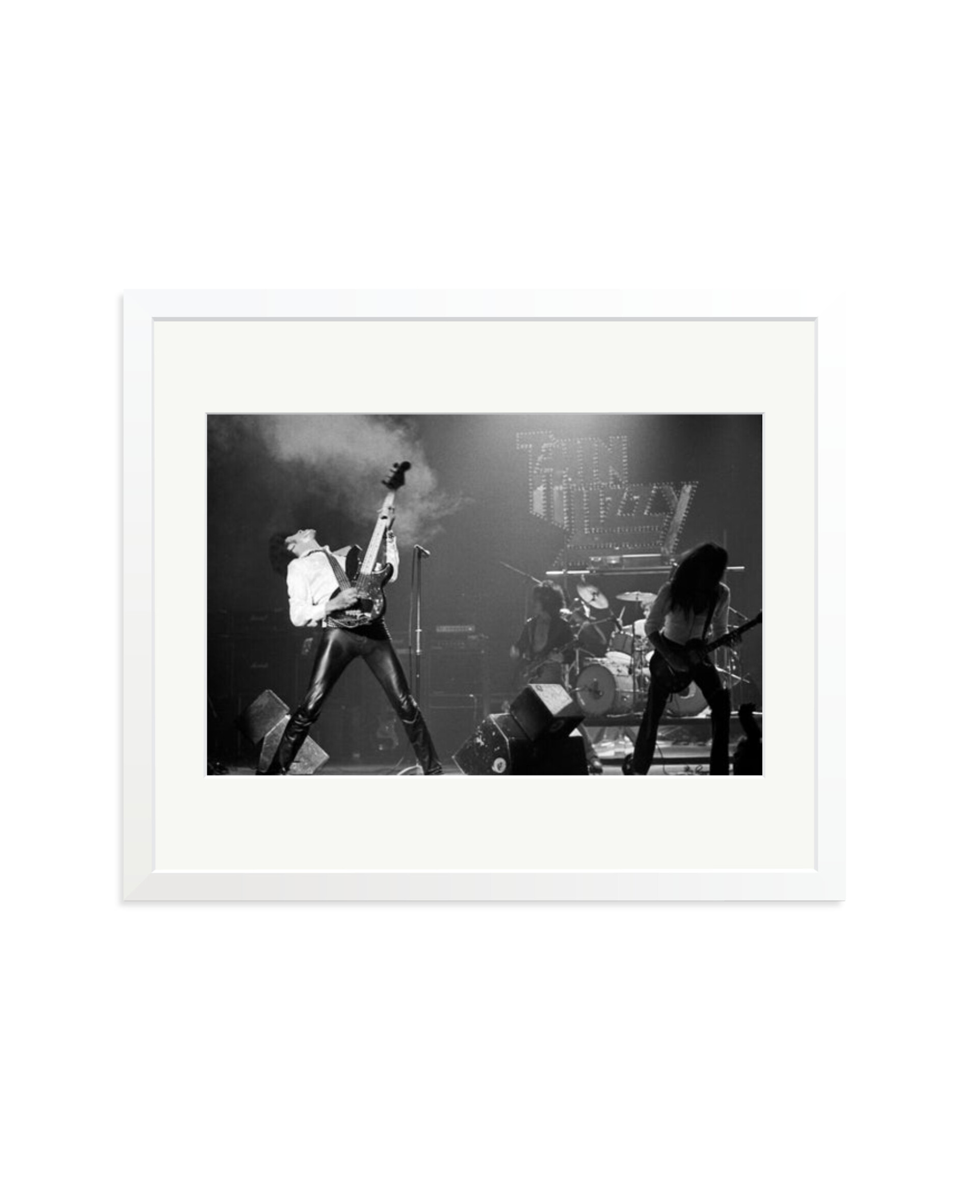Thin Lizzy 1977 White / Large