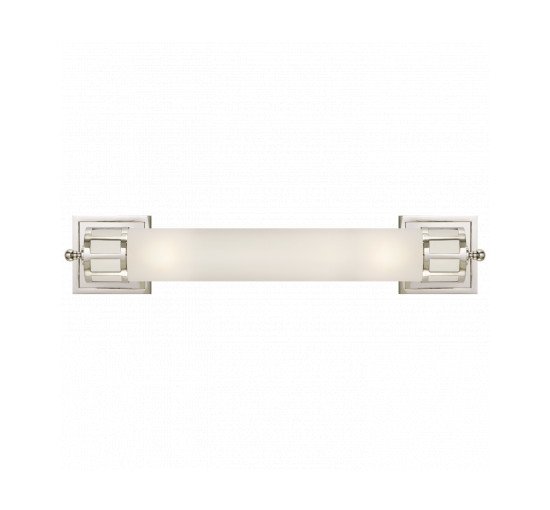 Polished Nickel - Openwork Long Sconce Chrome