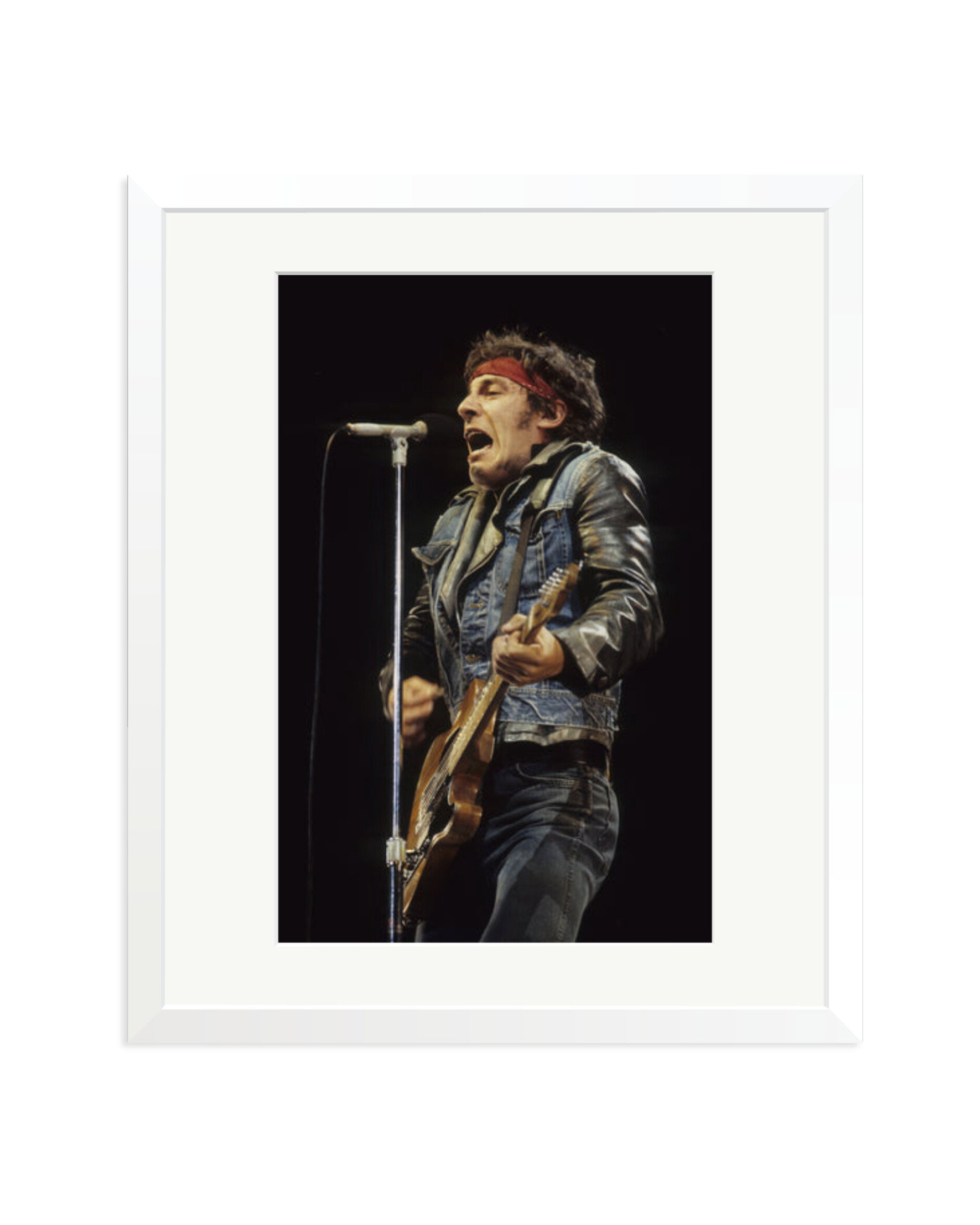 Springsteen live at The Oakland White / Large