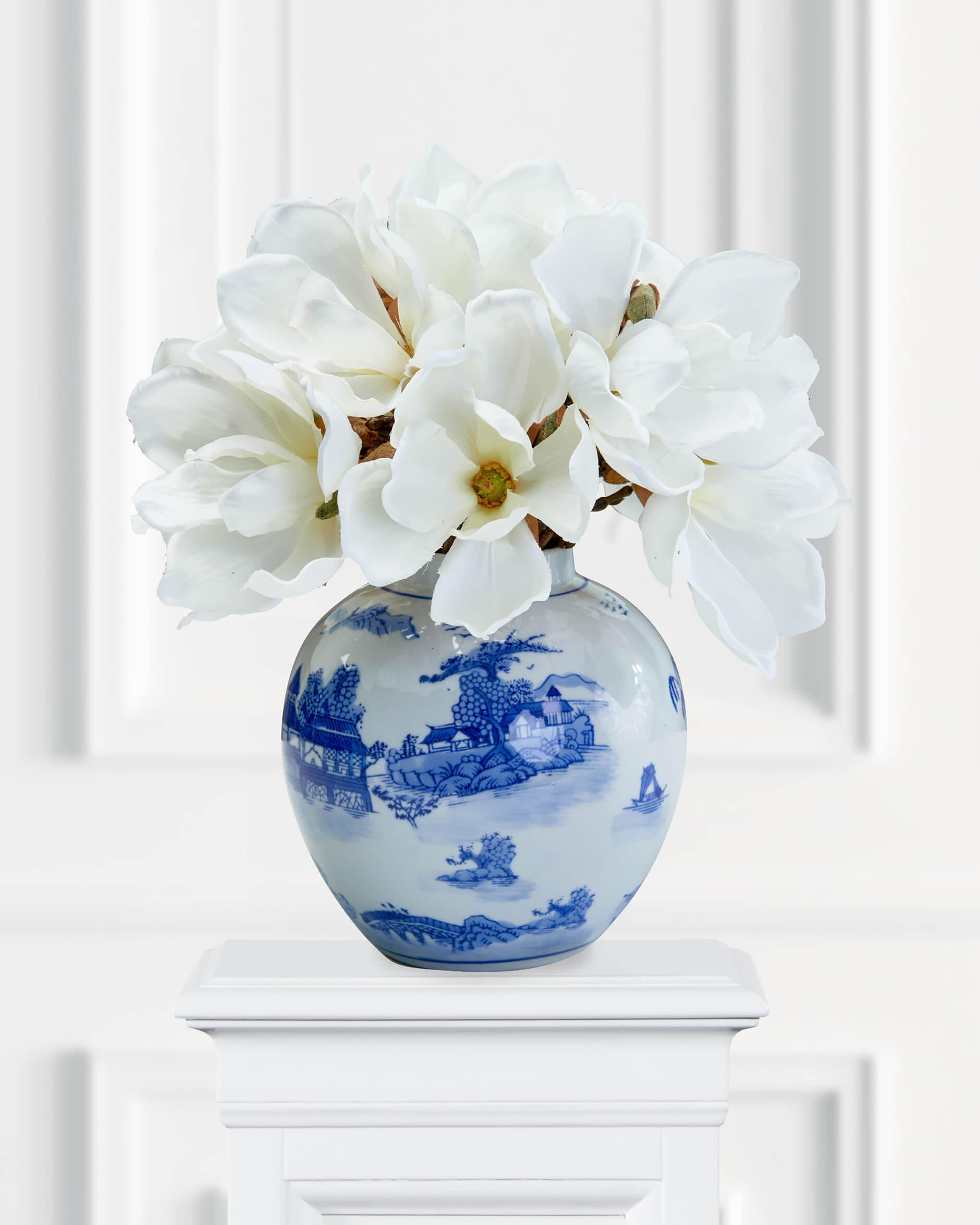 Magnolia snittblomma vit