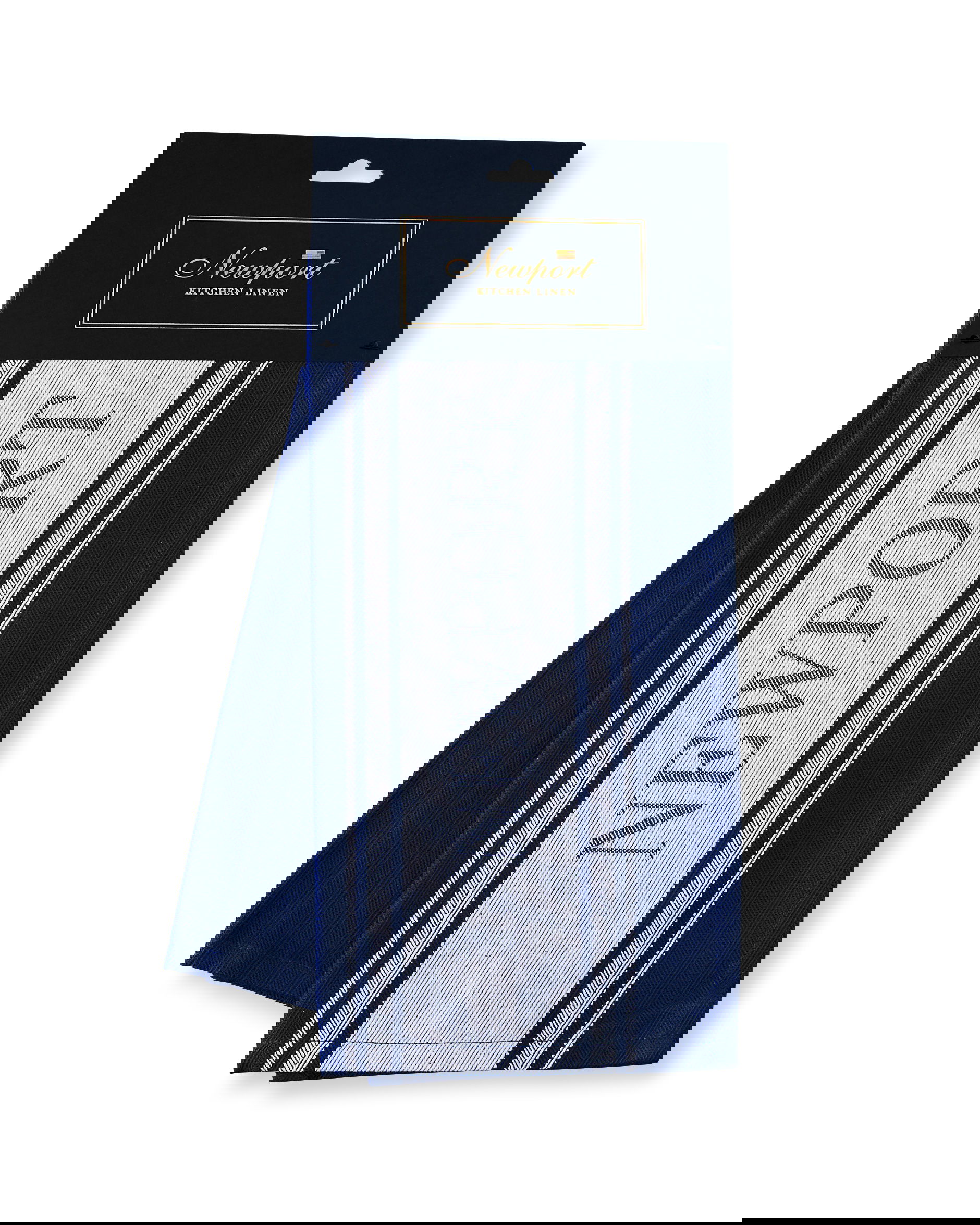 Provence kökshandduk blå/vit