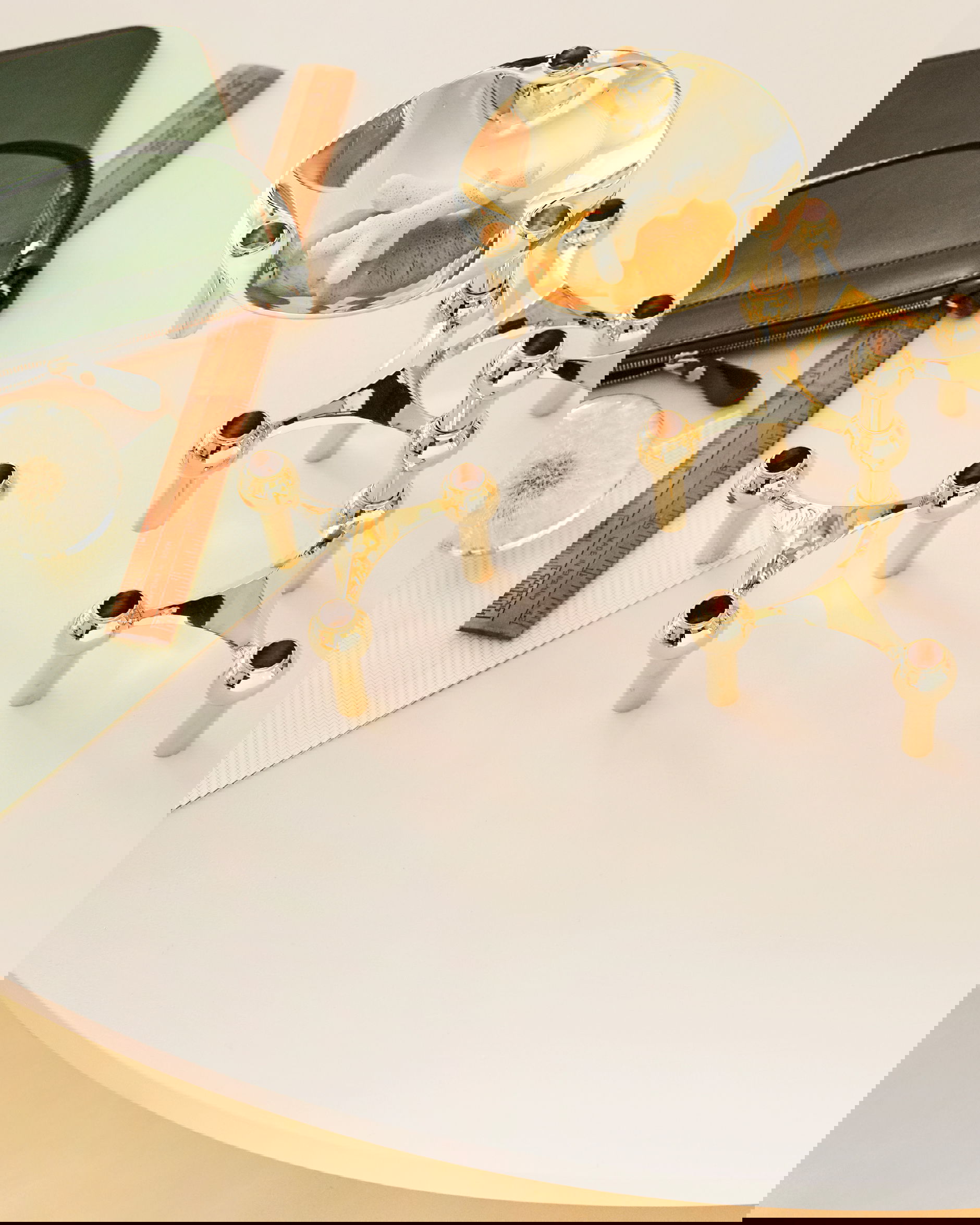 Nagel skål mässing