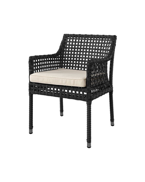 santa monica karmstol svart