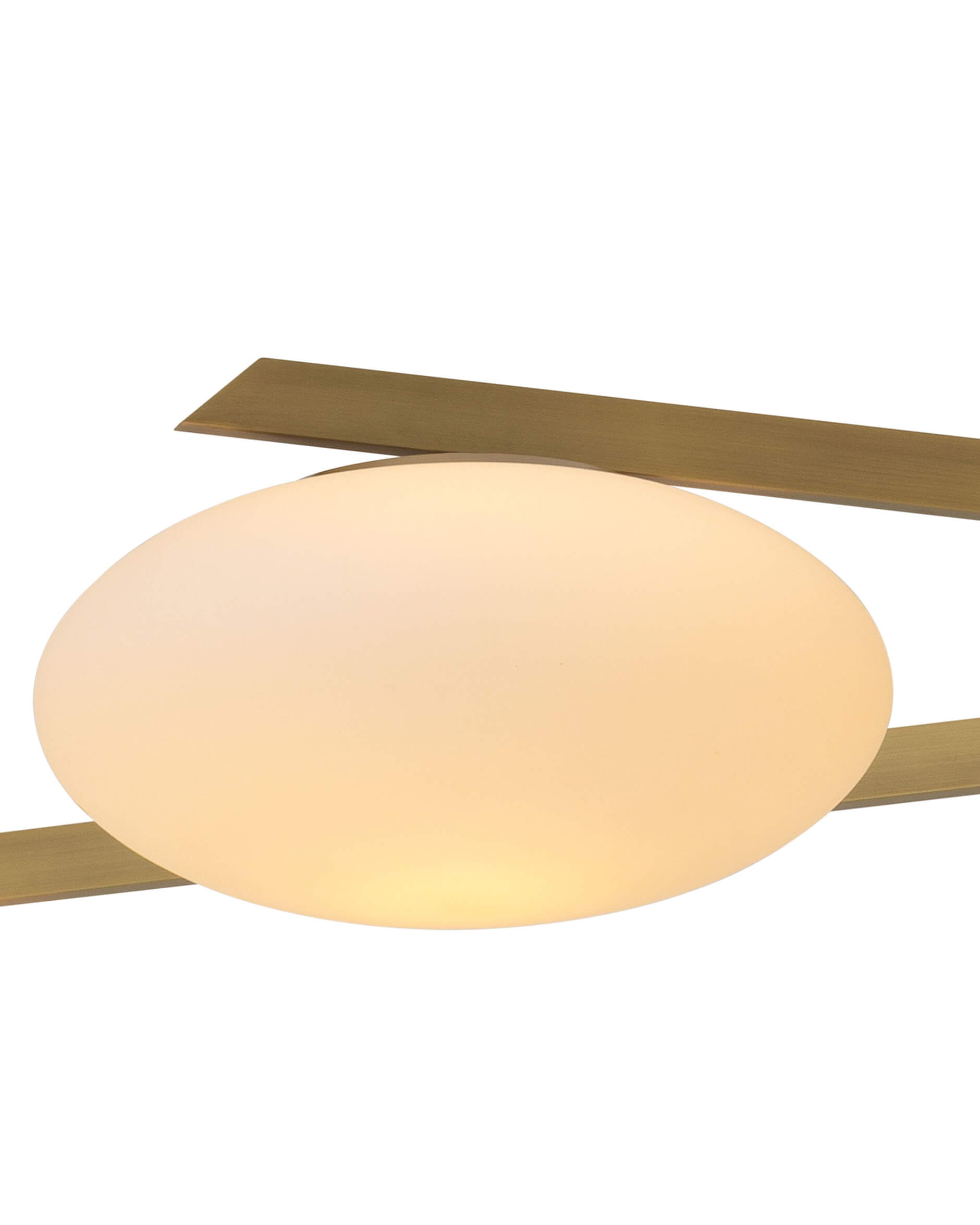 Evergreen takkrona antik mässing