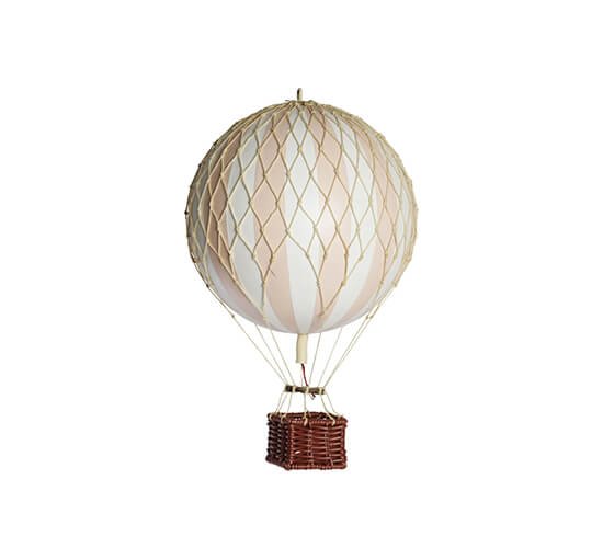 Pink Light - Travels Light luftballong regnbåge/pastell
