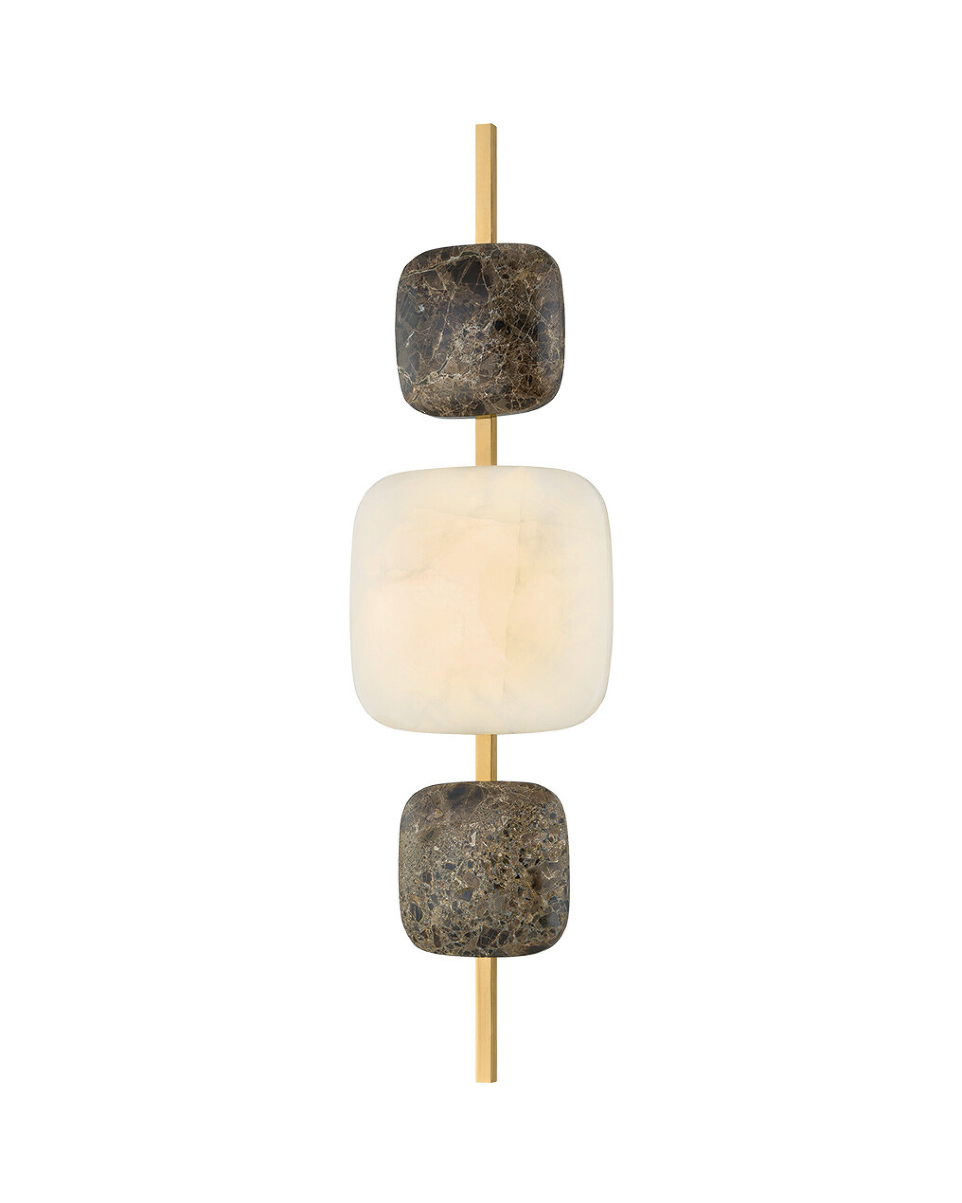 Salisbury vegglampe vintage messing