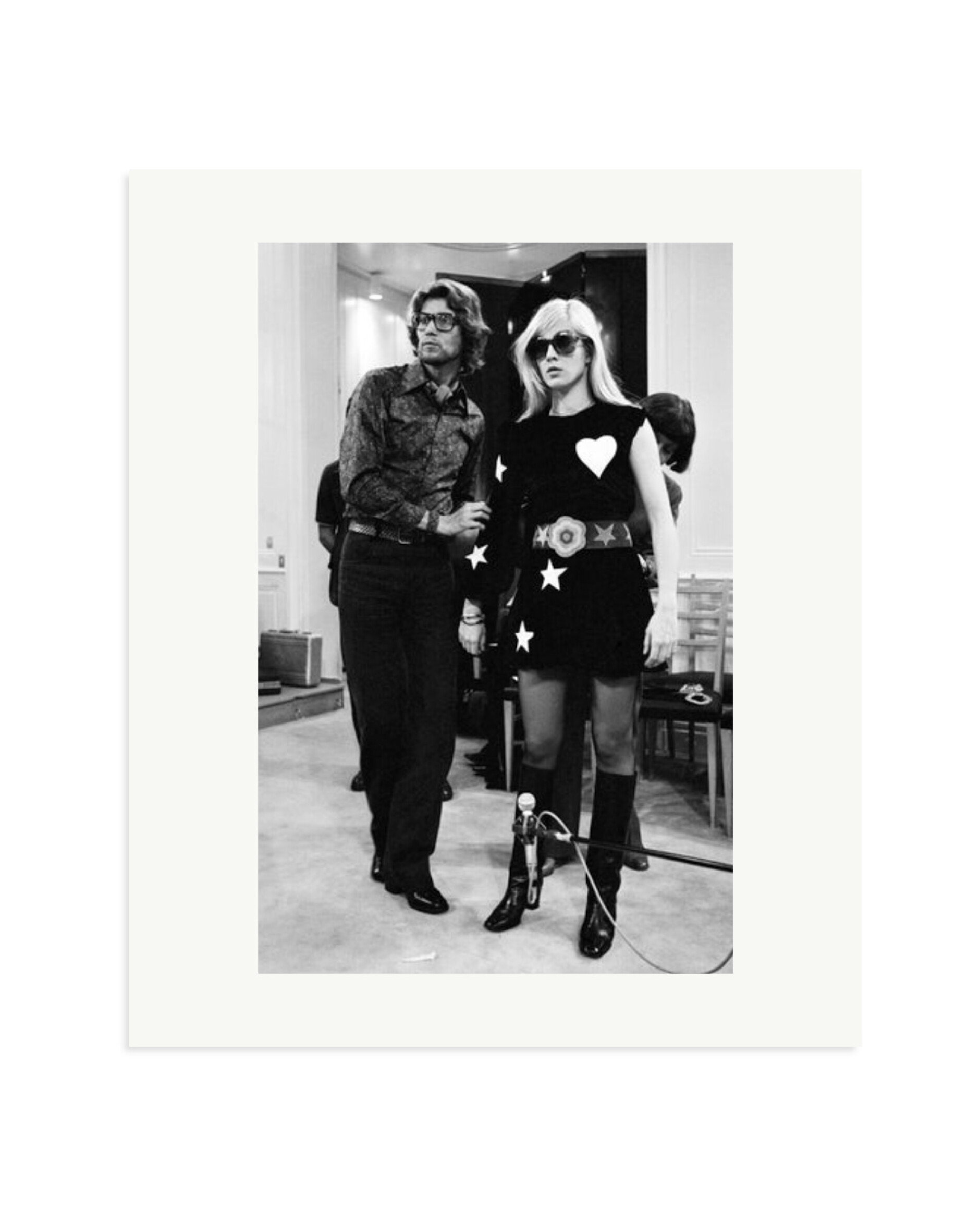 Sylvie Vartan at Yves Saint Laurent Print Only / Large