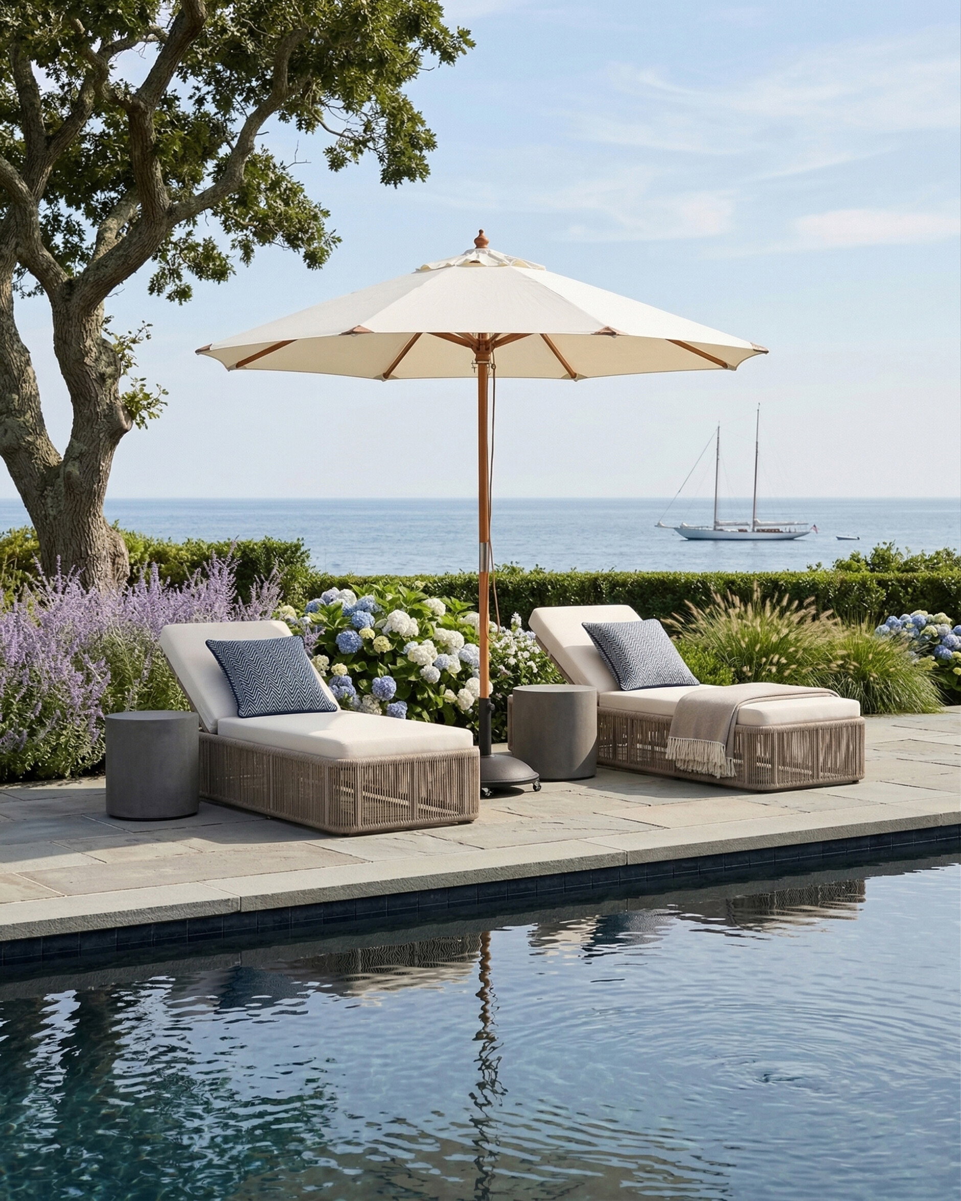 Los Cabos sun lounger desert
