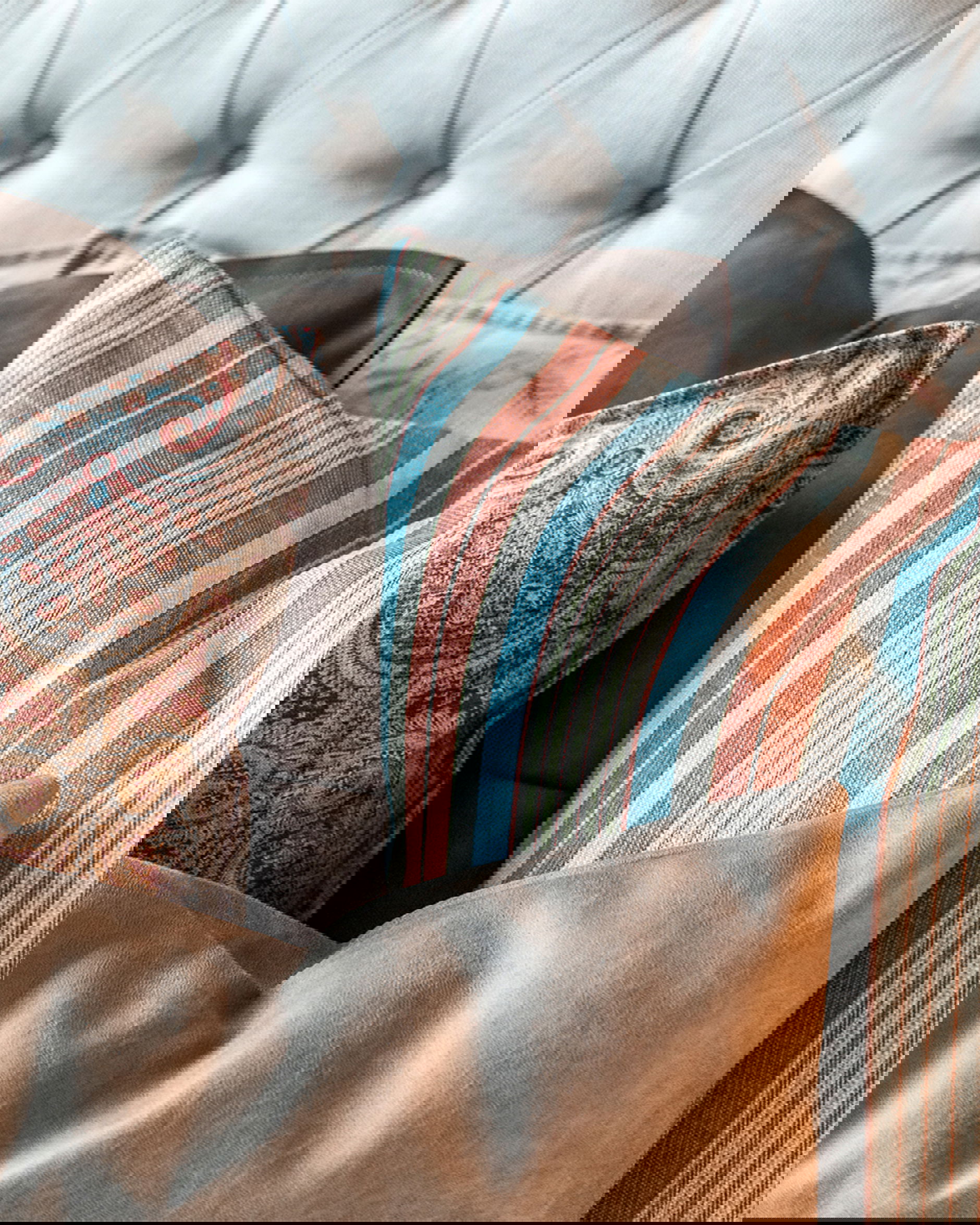 Beverly Hills tyynyliina terrakotta OUTLET