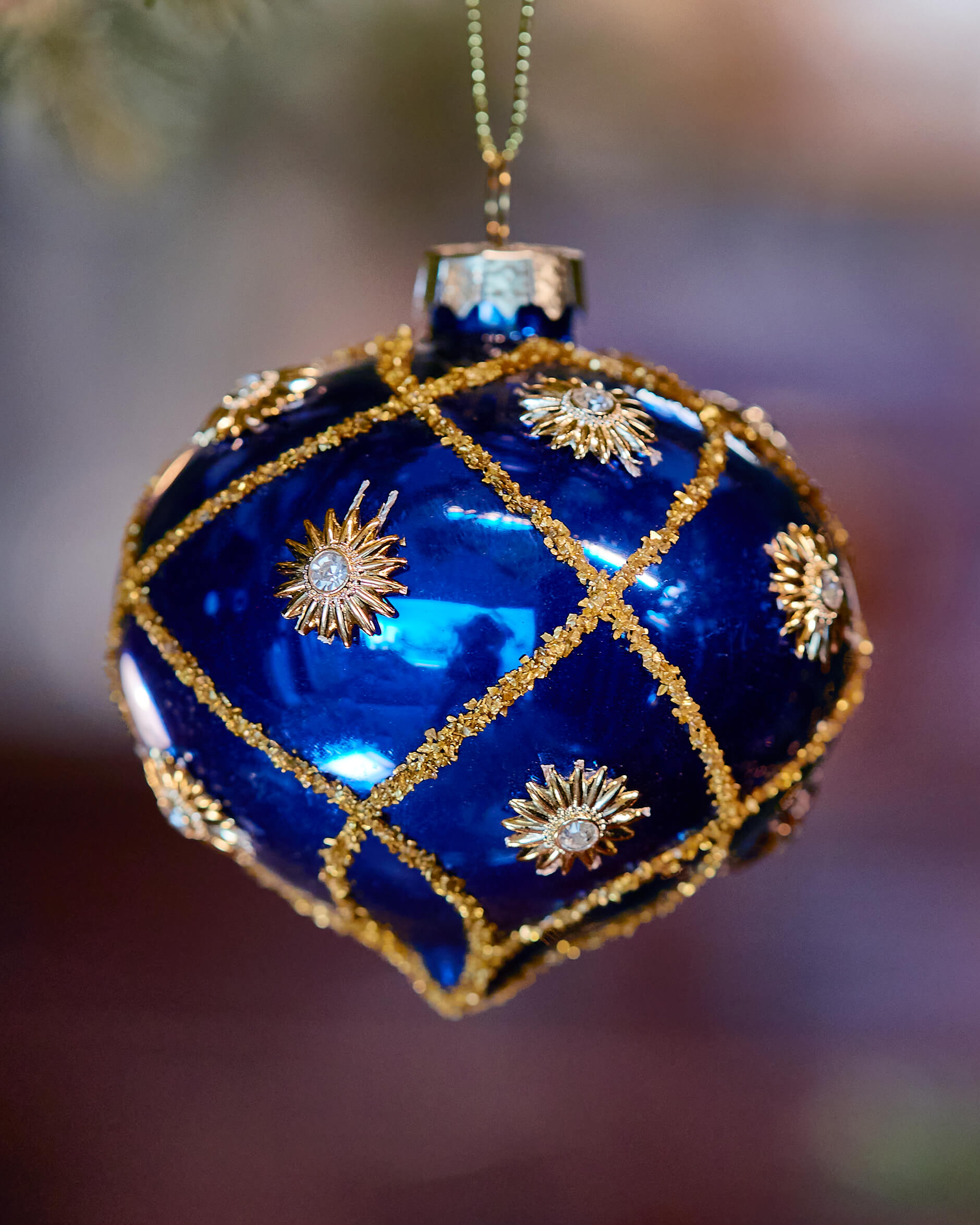 Millie-joulupallo, granaattiomena sininen