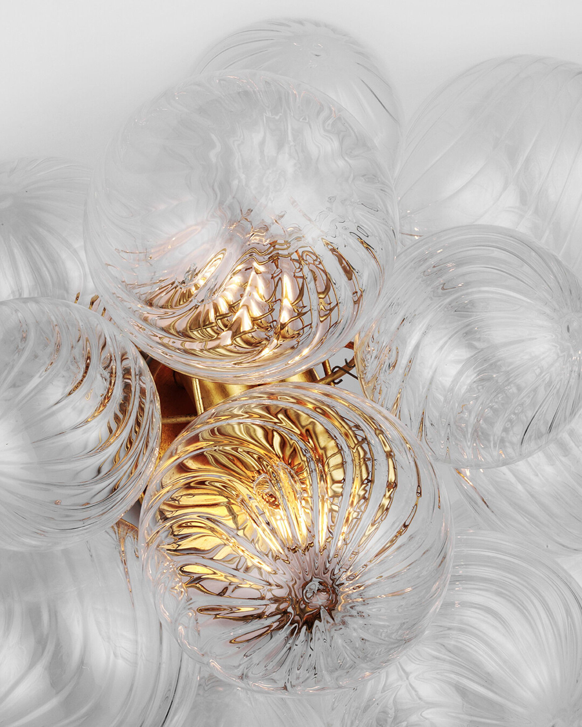 Talia vägglampa guld M