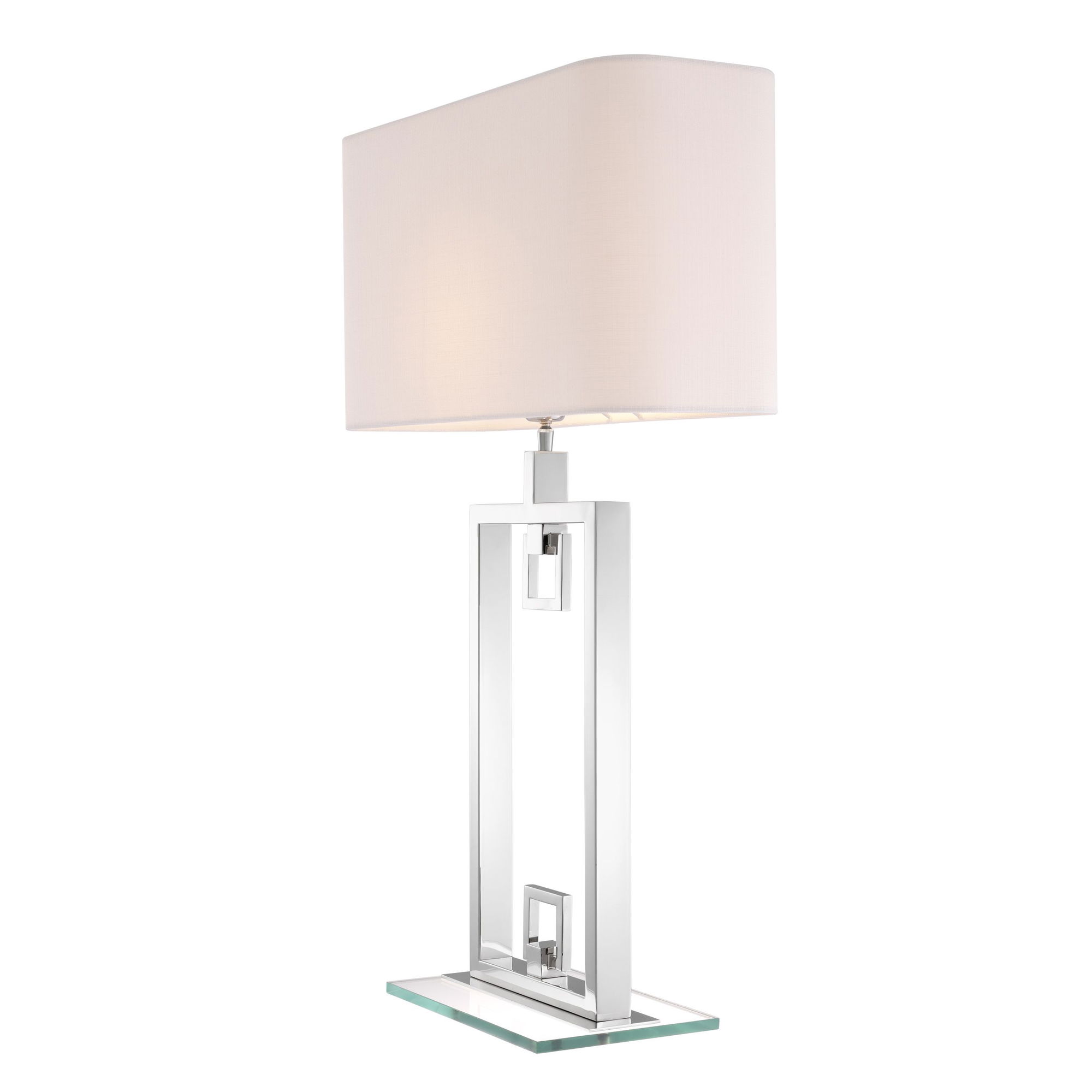 Guluna bordslampa nickel exkl. skärm OUTLET