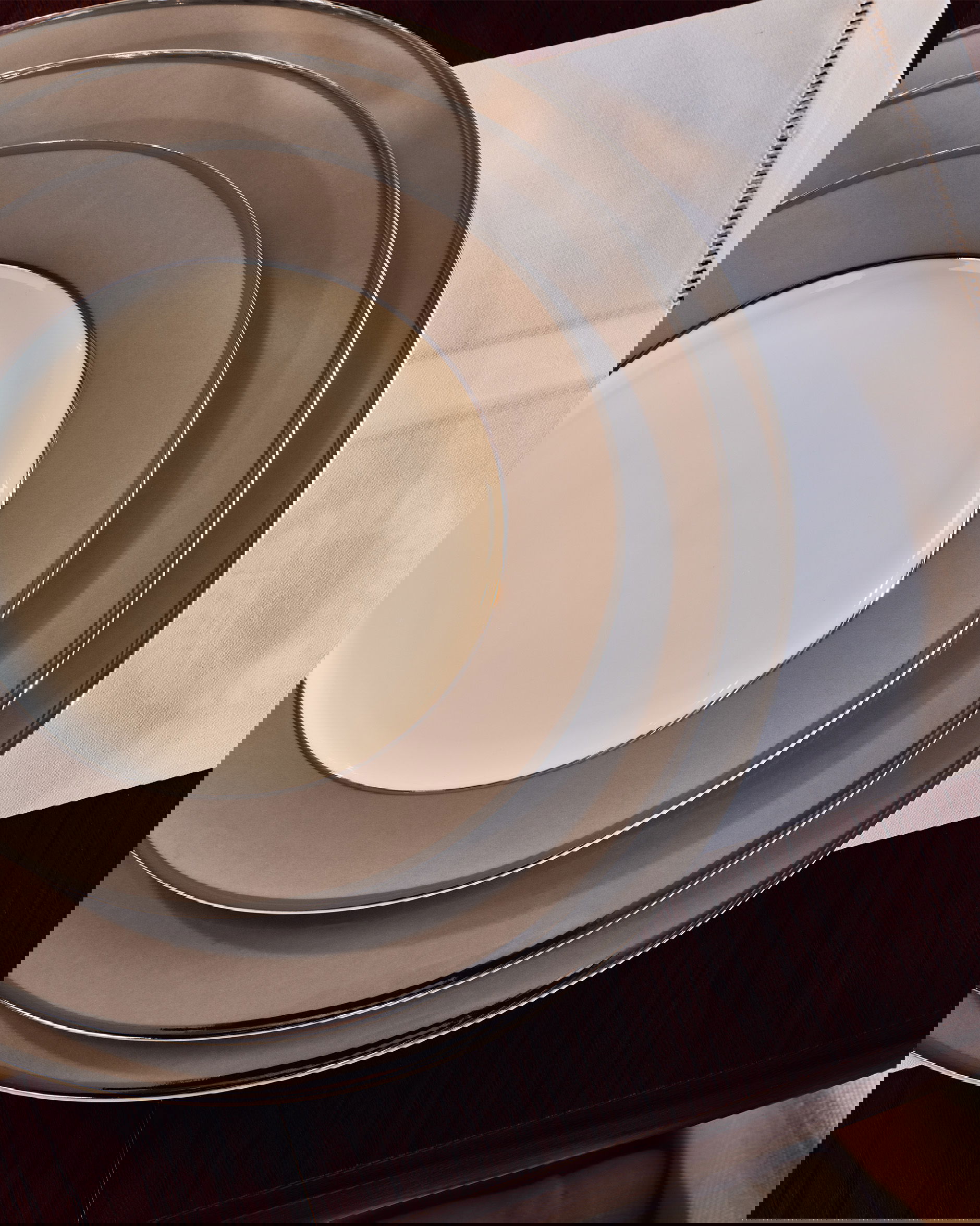 Fairmont assiett grå 6-pack