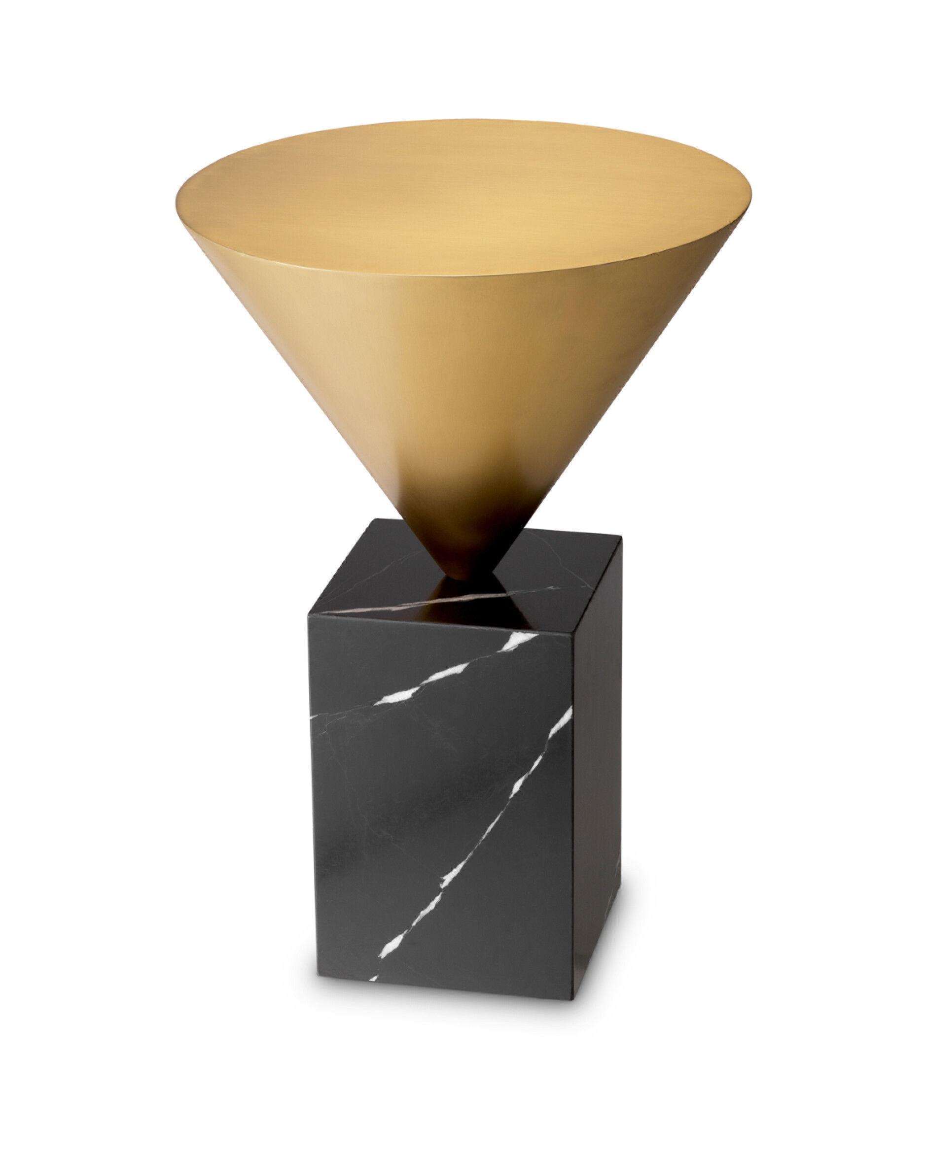 Nota sidobord svart marmor