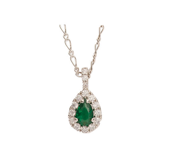 Bianca halsband emerald
