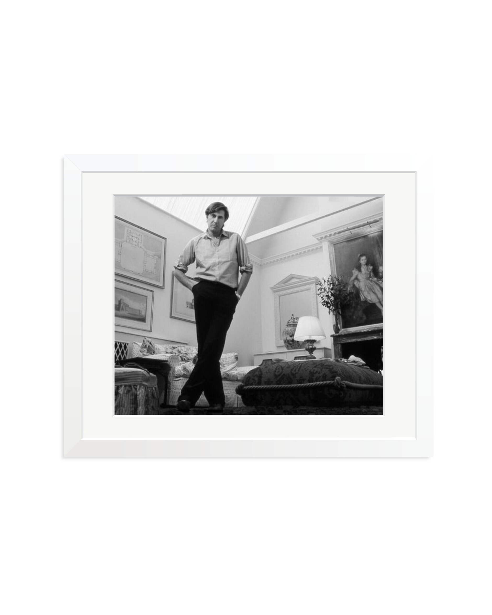 Bryan Ferry at Home White / Medium
