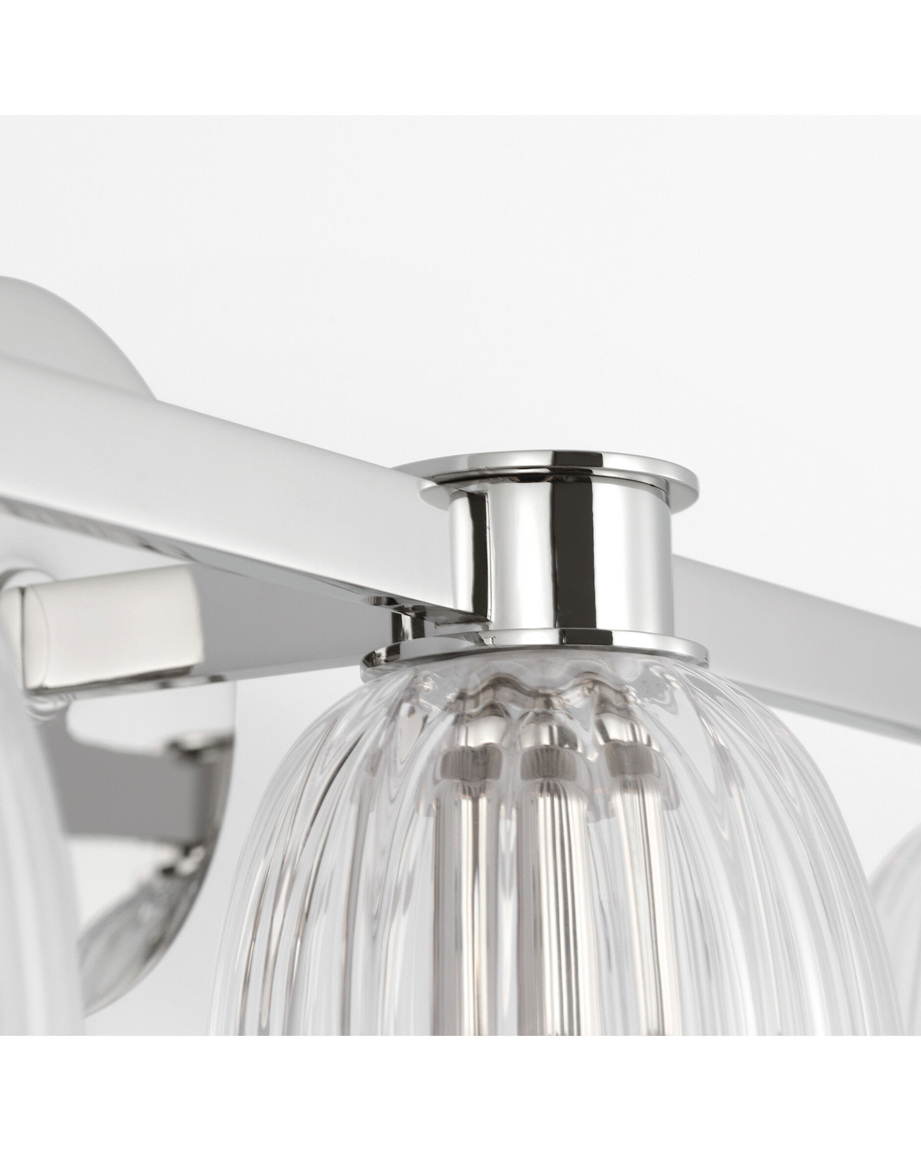 Asalea badrumsbelysning nickel